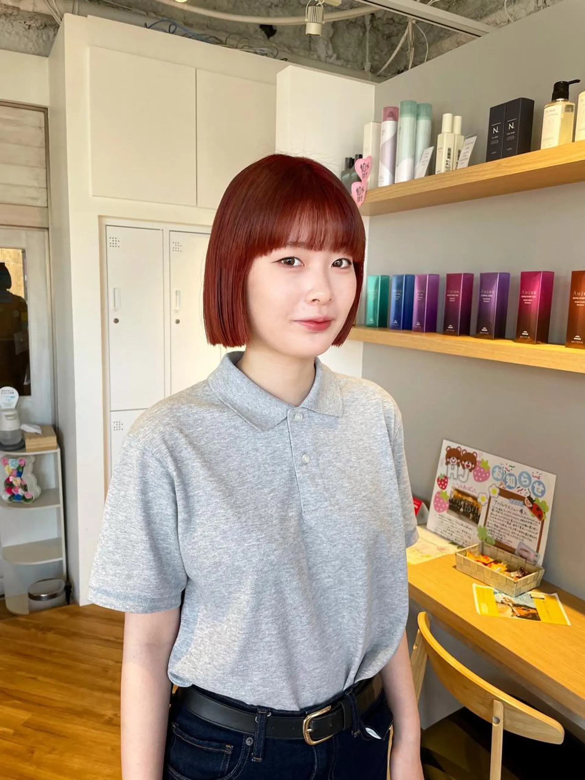 ショート カラー 杉村 未来のヘアスタイル
