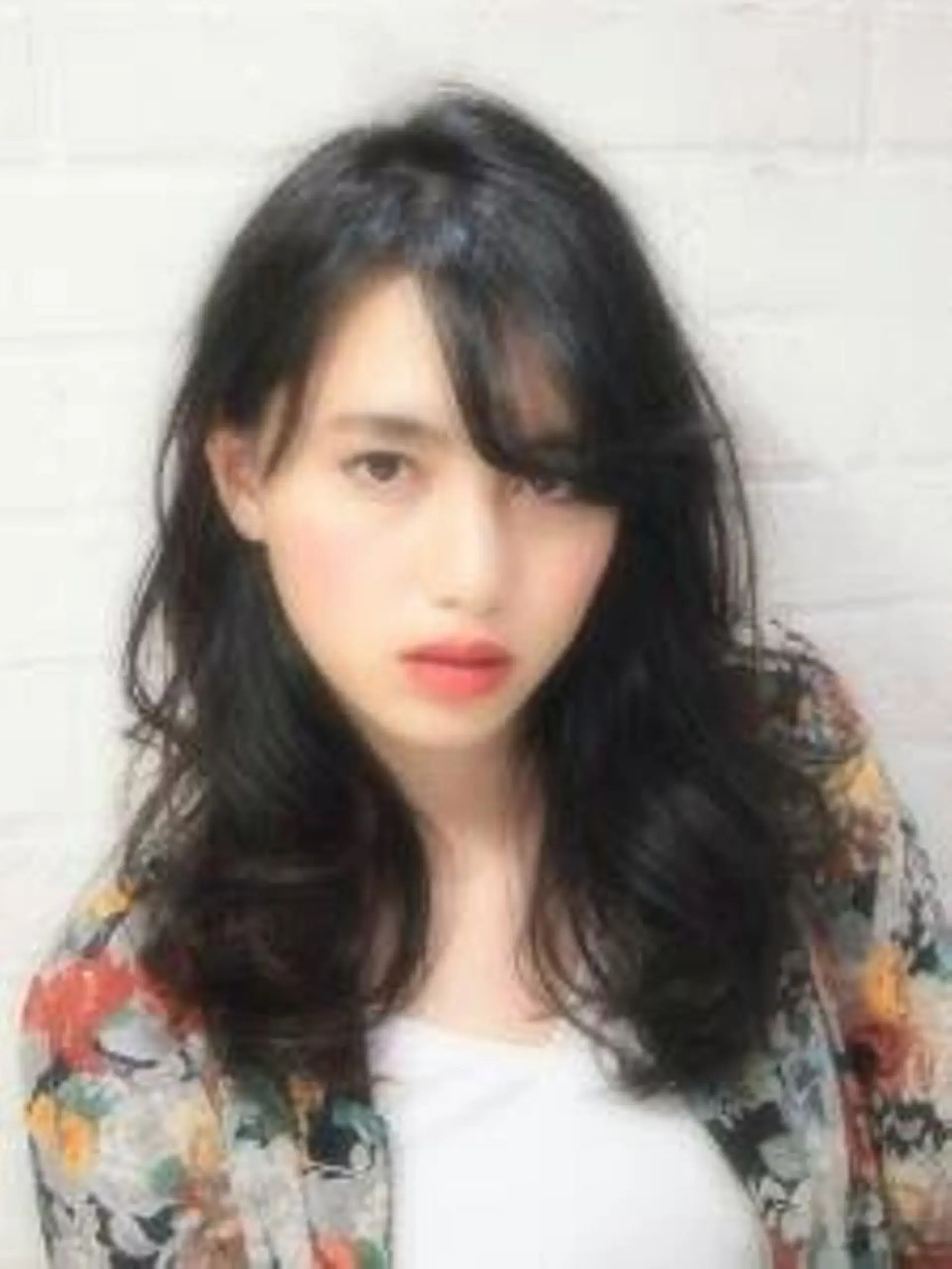 セミロング パーマ セミロングパーマ くせ毛 外国人風カラー 植松 勇太のヘアスタイル