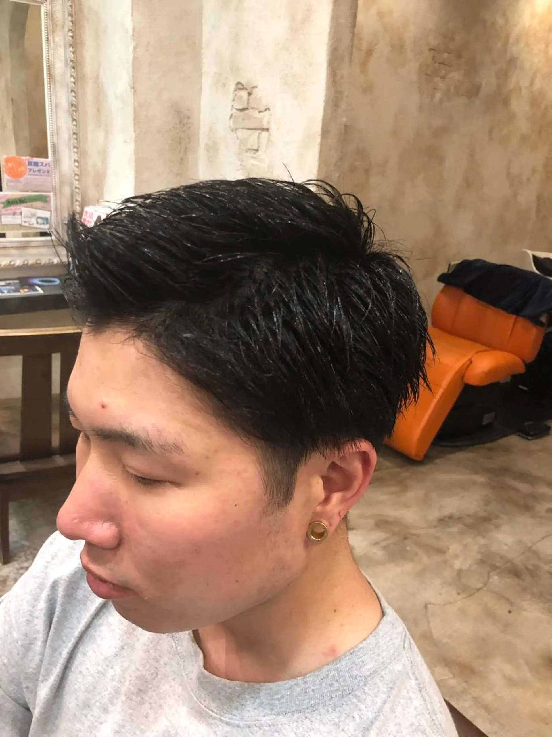 ショート メンズ カット 💈大人の渋髪💈 店長　大橋侑弥のヘアスタイル
