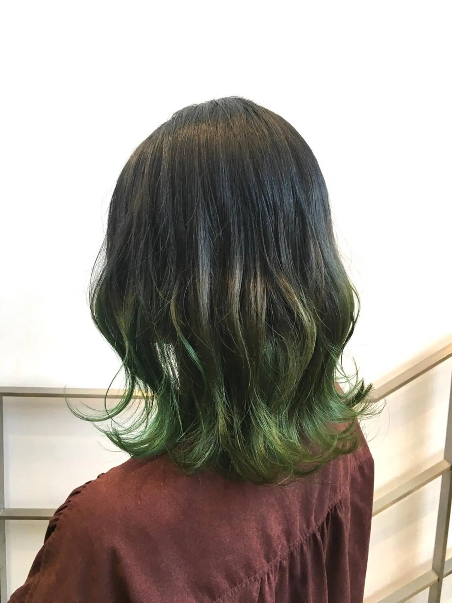 ミディアム カラー グラデーションカラー ヘアカラー トリートメント ヘアセット yoshi ☆のヘアスタイル