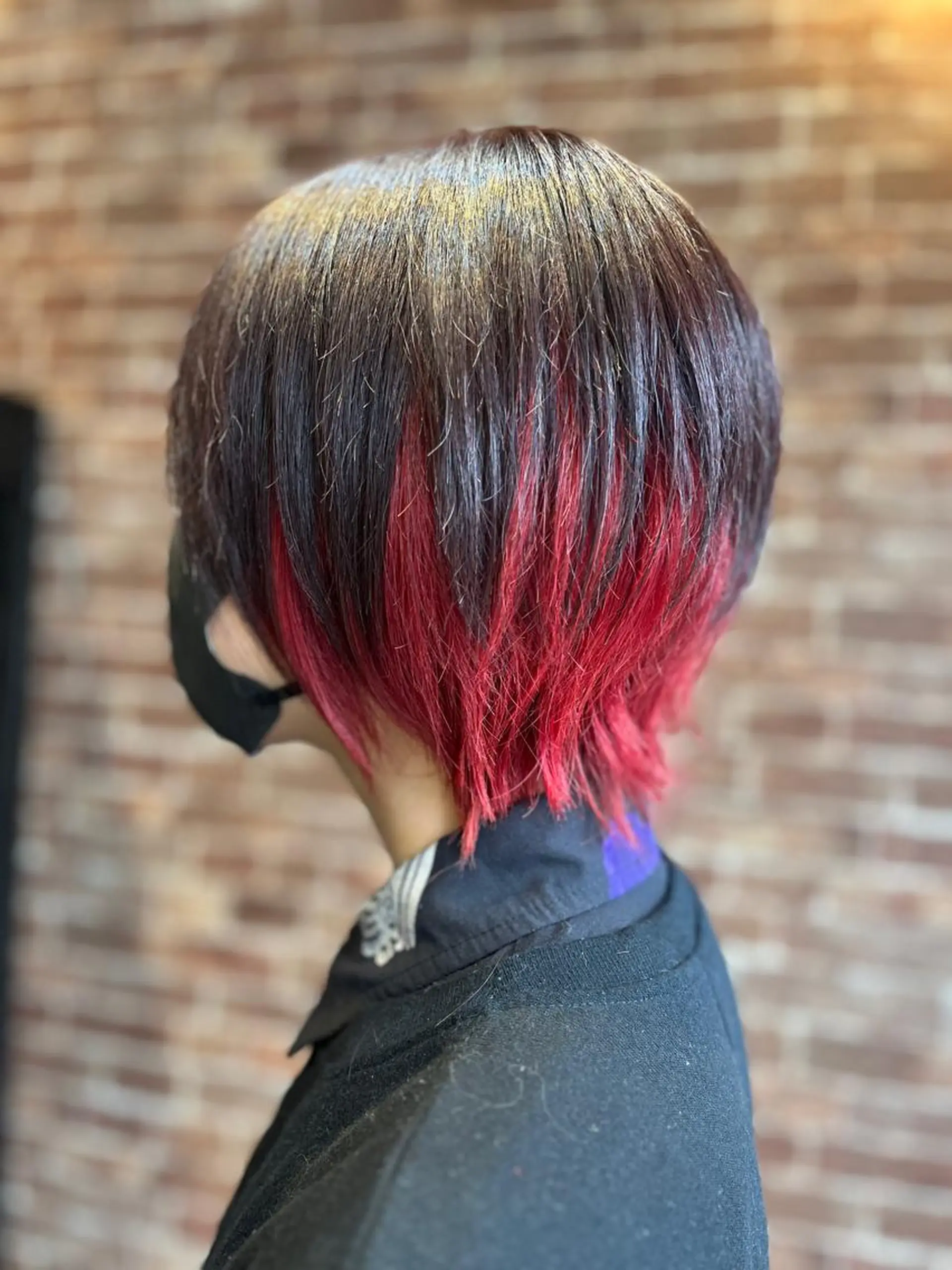 ミディアム カラー パーマ ヘアアレンジ メンズ キッズ ネイル マツエク・マツパ アイブロウ メンズブリーチ メンズハイライト メンズインナーカラー メンズ韓国風 ブリーチ カット ヘアカラー ヘアセット 久木原 ゆりのヘアスタイル