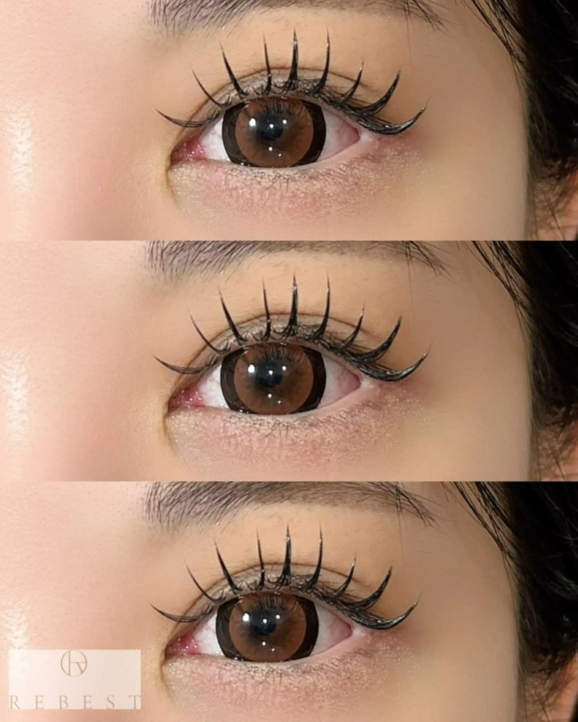 マツエク・マツパ マツエク ＲＥＢＥＳＴ ｅｙｅｌａｓｈのマツエク・マツパデザイン