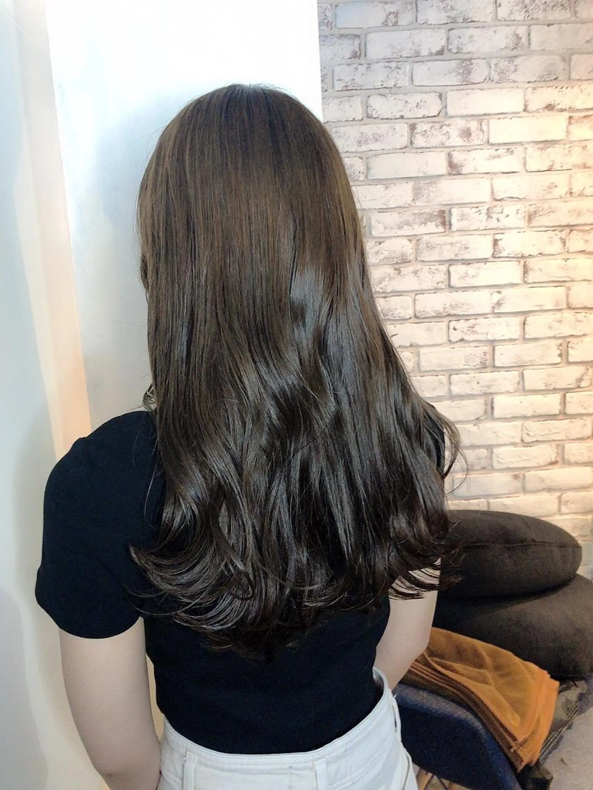 ロング カラー ベージュカラー オリーブベージュ 顔まわり職人🇰🇷 韓国ヘア/KAITOのヘアスタイル