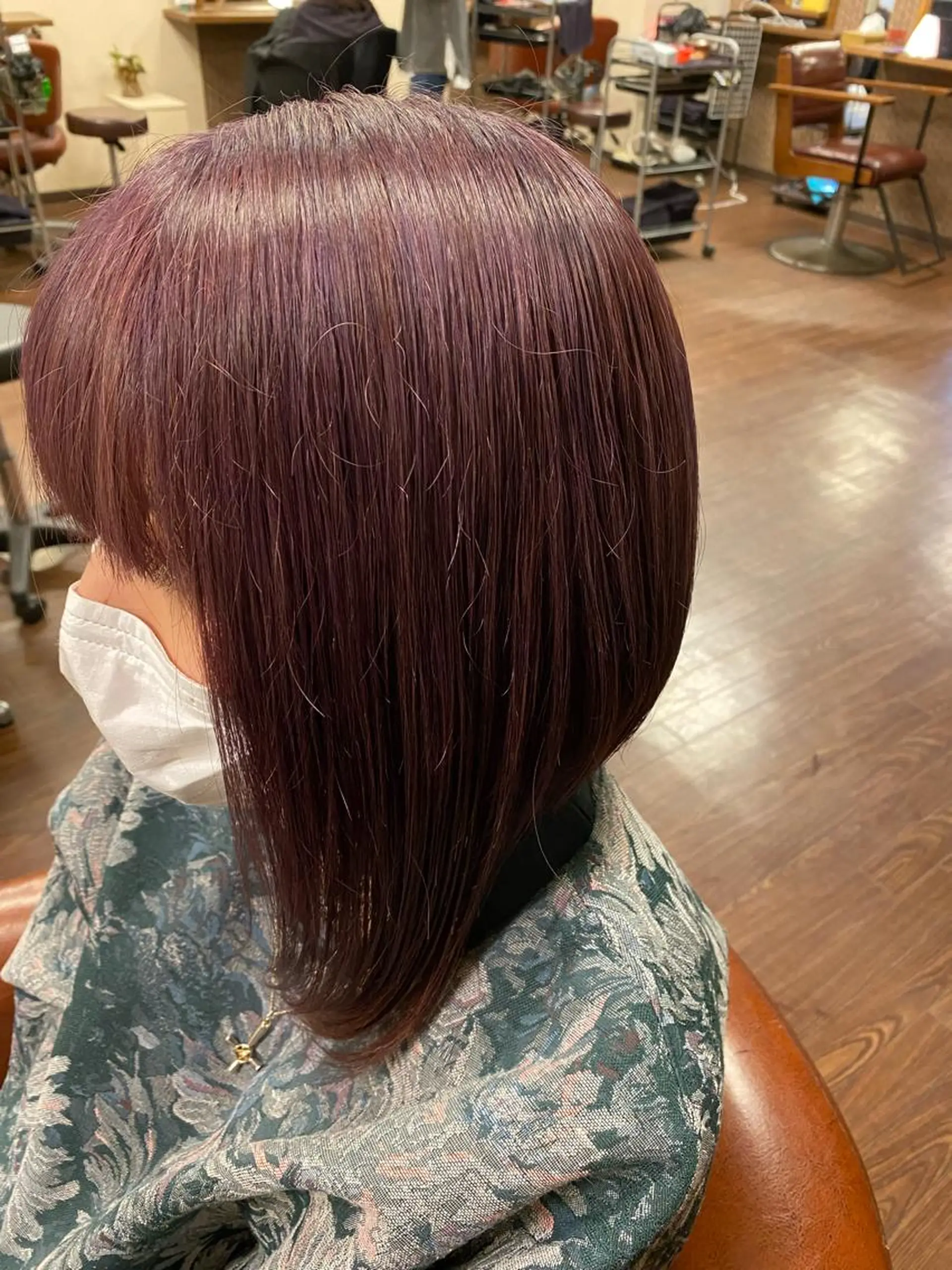 ミディアム カラー liL  hair サトウリョウタのヘアスタイル