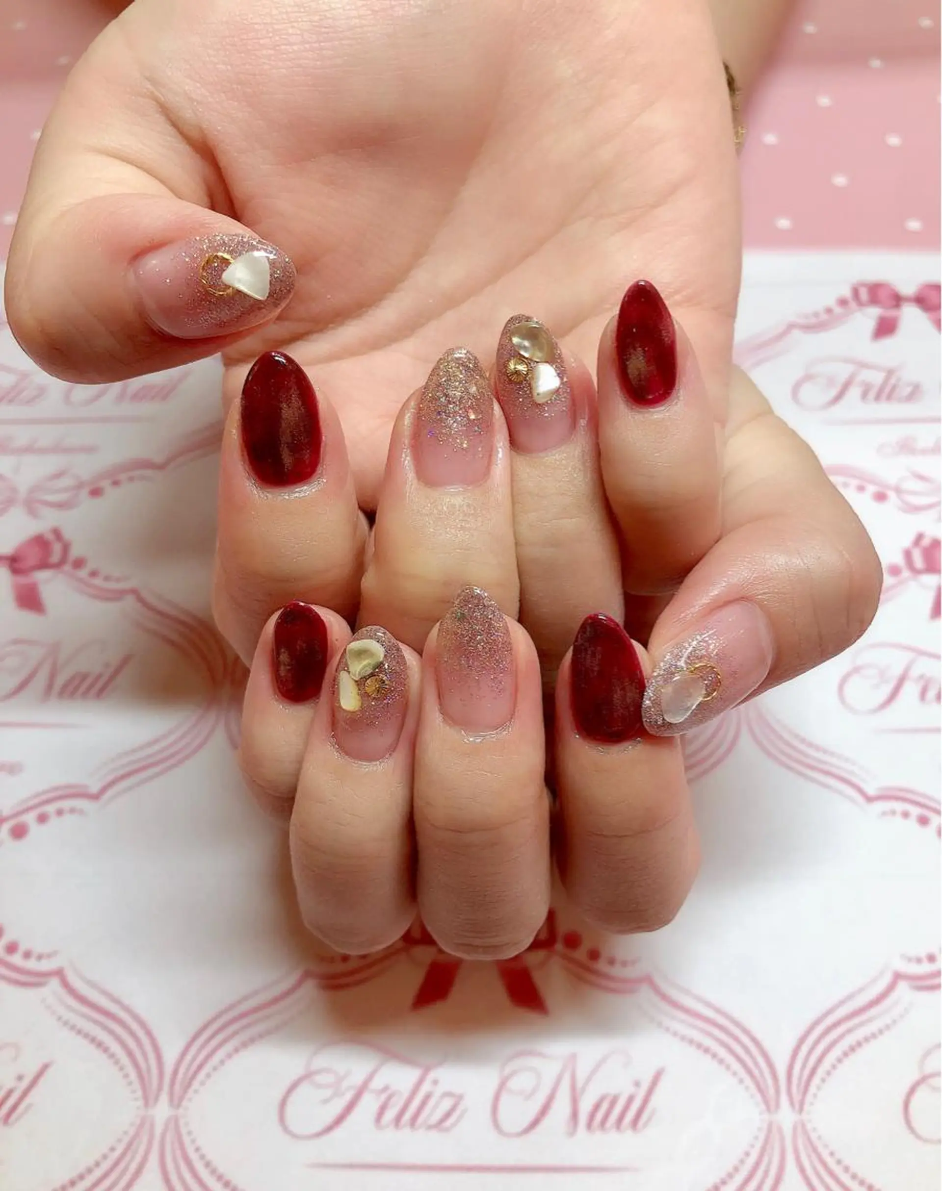 ネイル ジェルネイル パラジェル ハンドネイル ユキカ （ネイリスト）のネイルデザイン