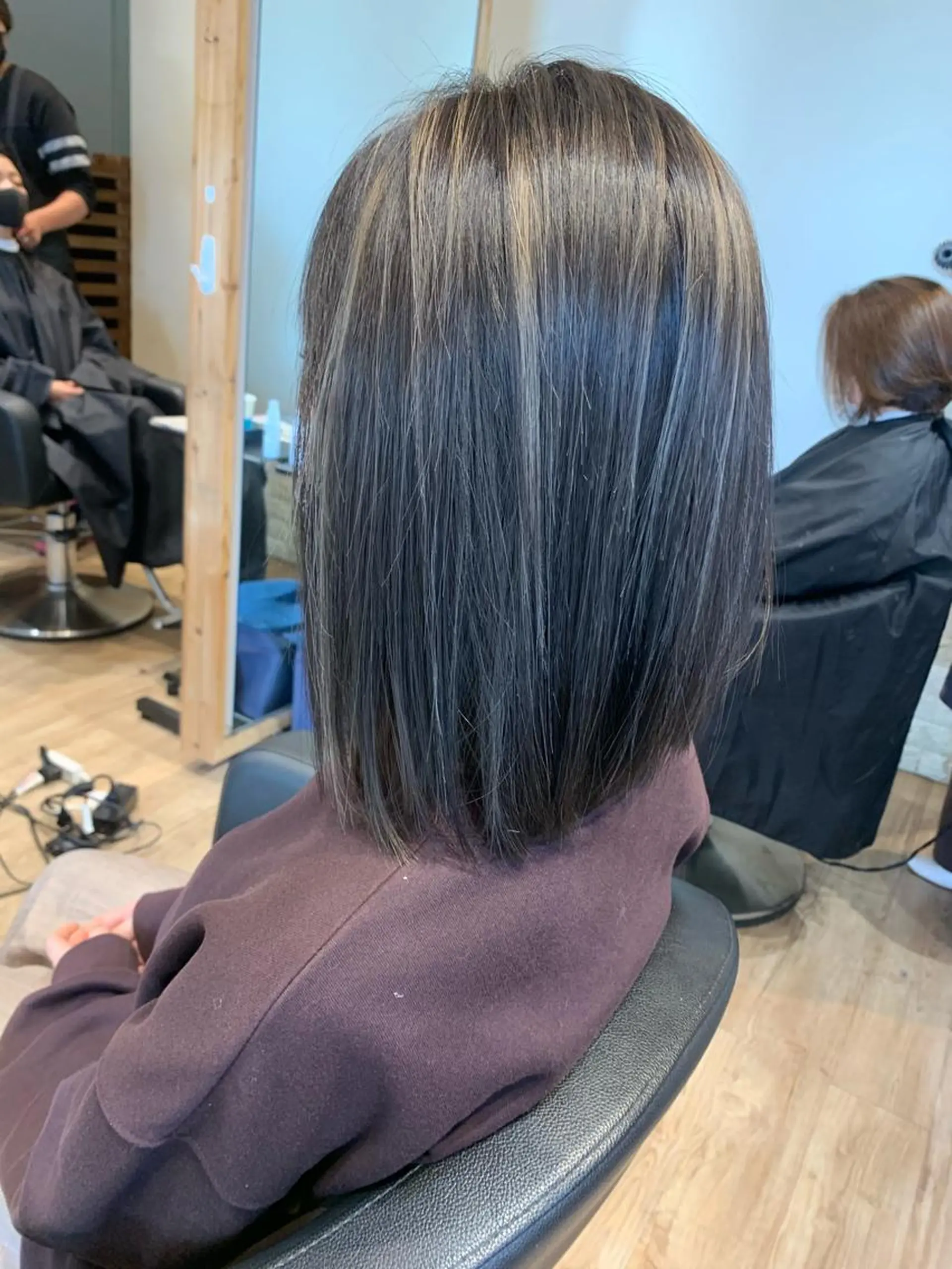 ショート カラー ヘアカラー 大久保 隆蔵のヘアスタイル