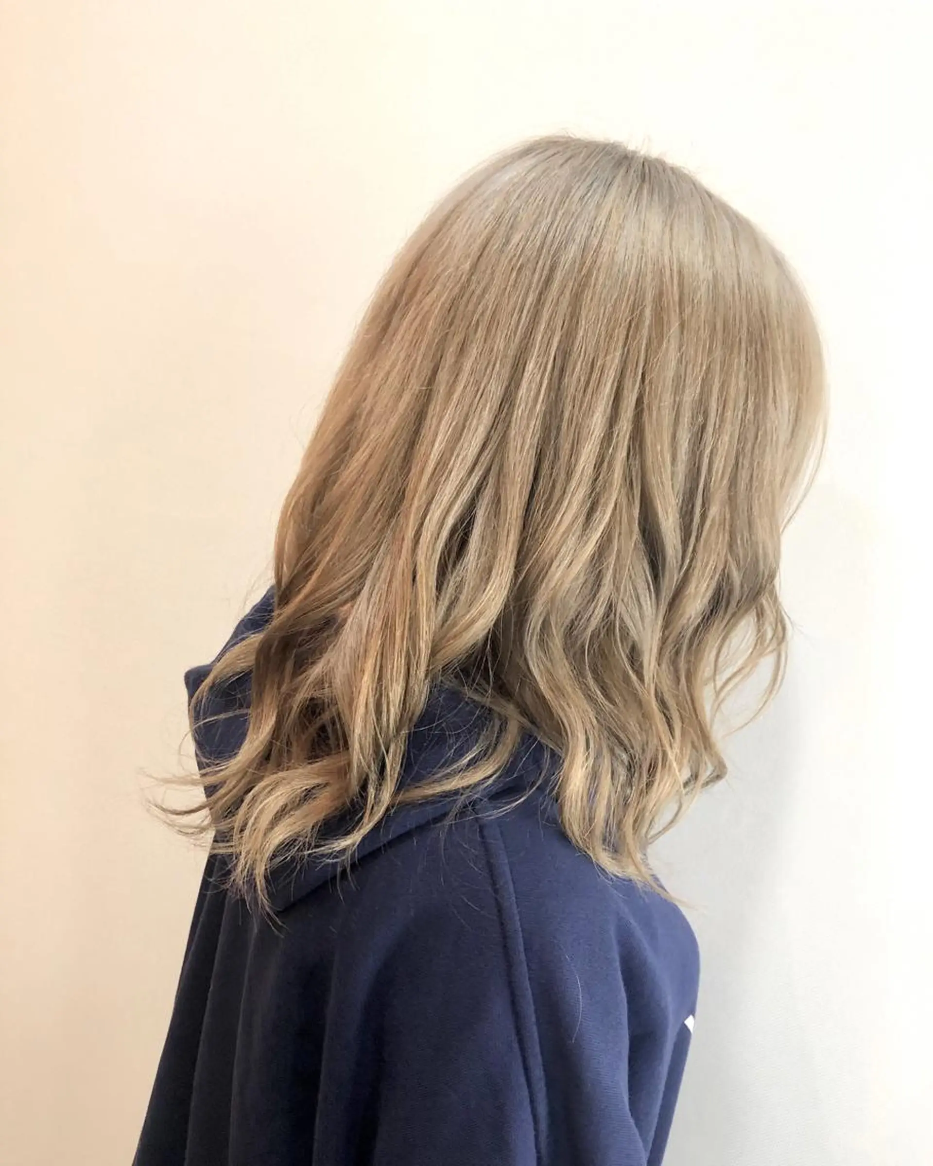 セミロング カラー ヘアアレンジ 🍀アレンジ簡単ヘア ☘️石田万里奈🍀のヘアスタイル