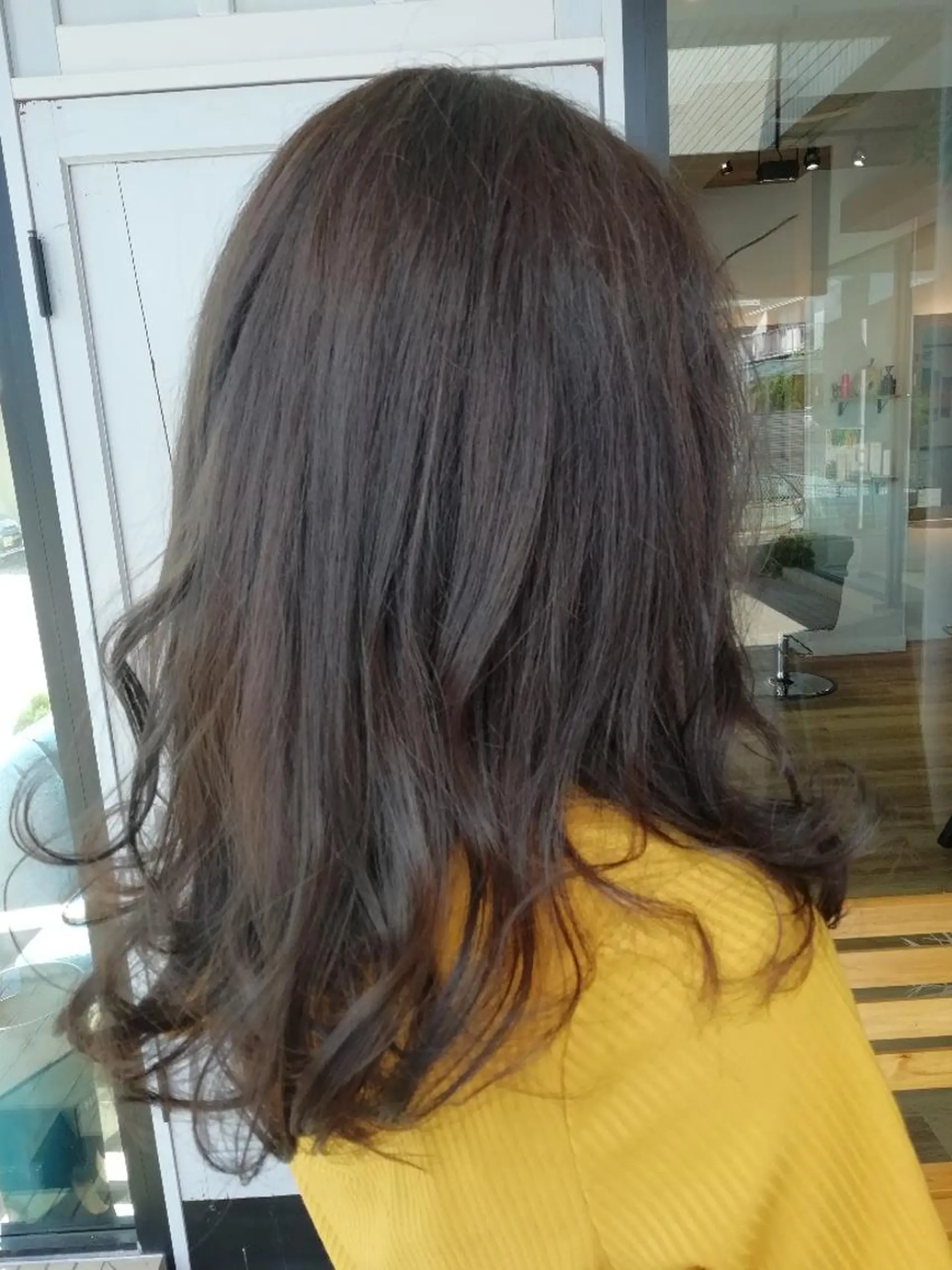 セミロング 堀 望美のヘアスタイル