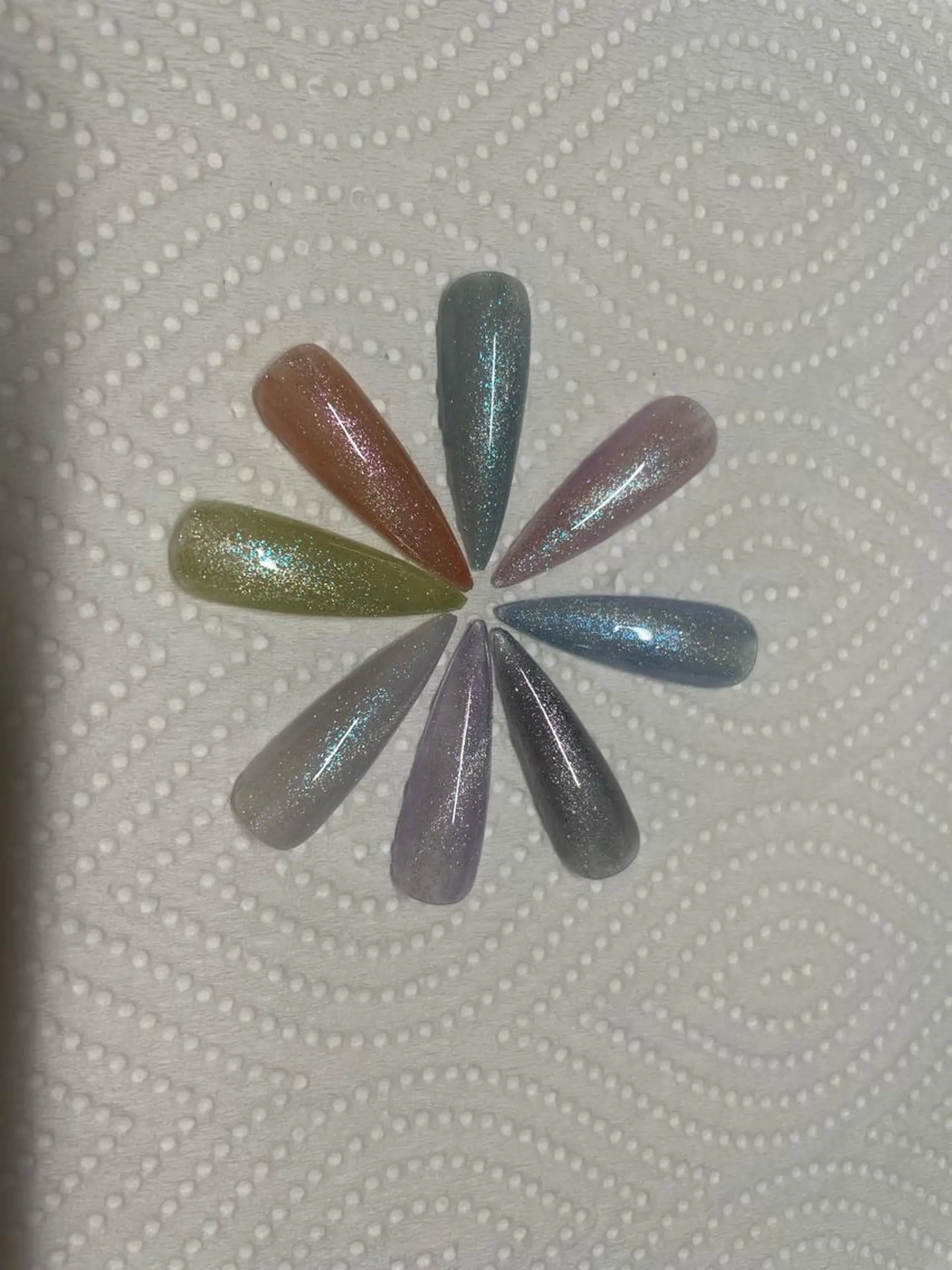 ネイル マグネットネイル 夏ネイル ハンドネイル エン Nail salonのネイルデザイン