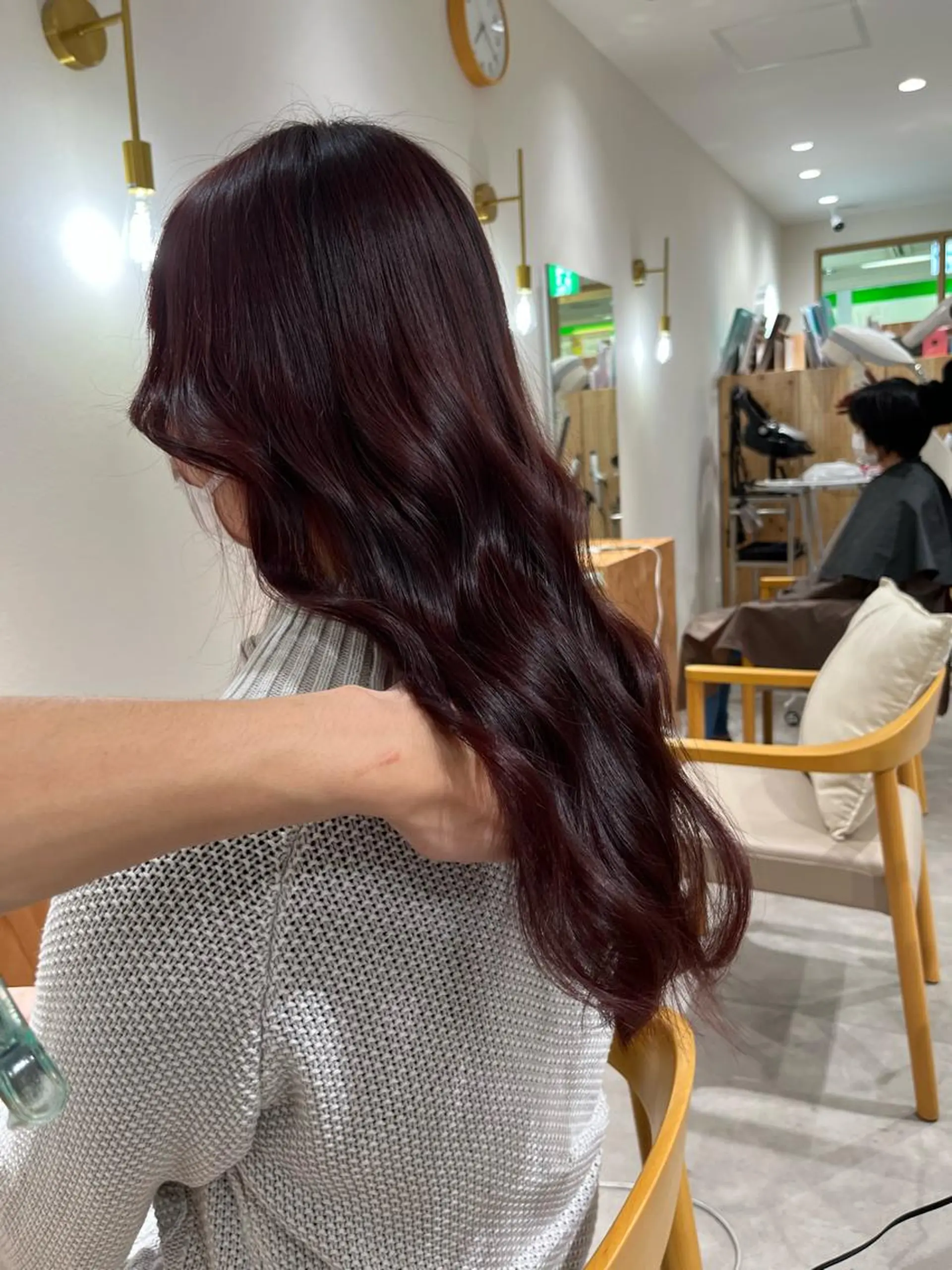 カラー 河原 楓樹のヘアスタイル