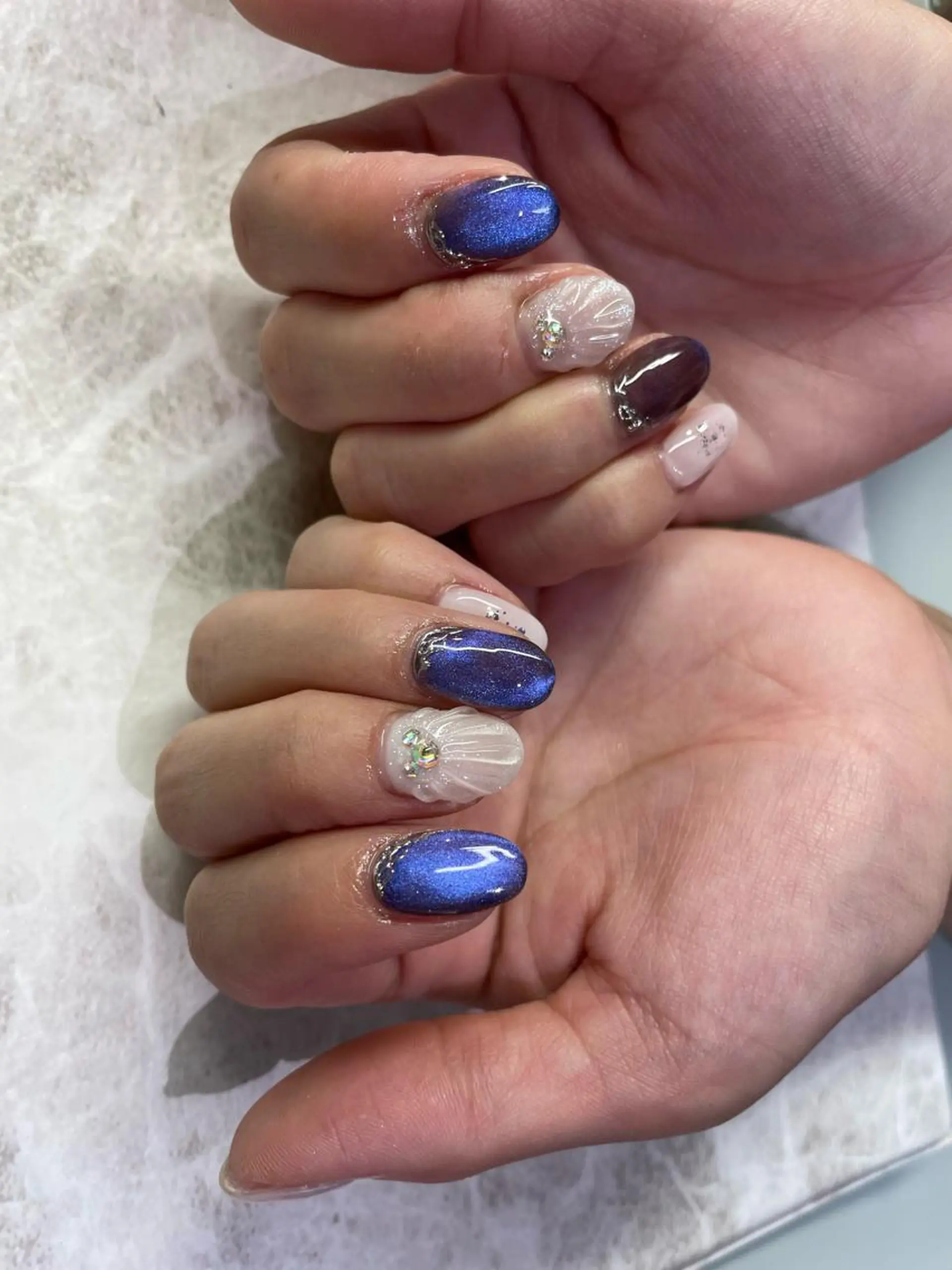 ネイル マグネットネイル Y's nailのネイルデザイン