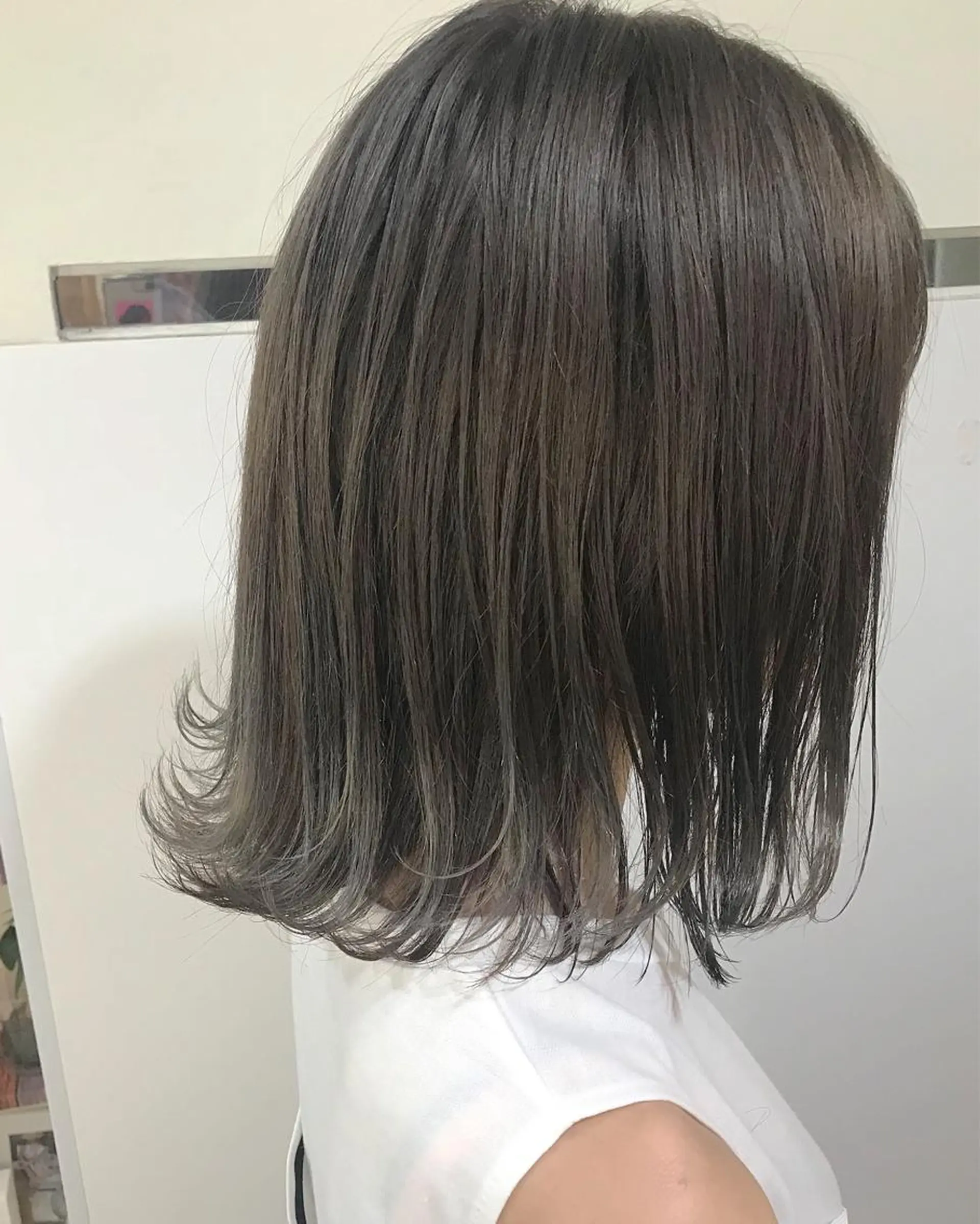 セミロング カラー 🧡色落ちまで2度綺 麗なカラー🧡ヨシキのヘアスタイル