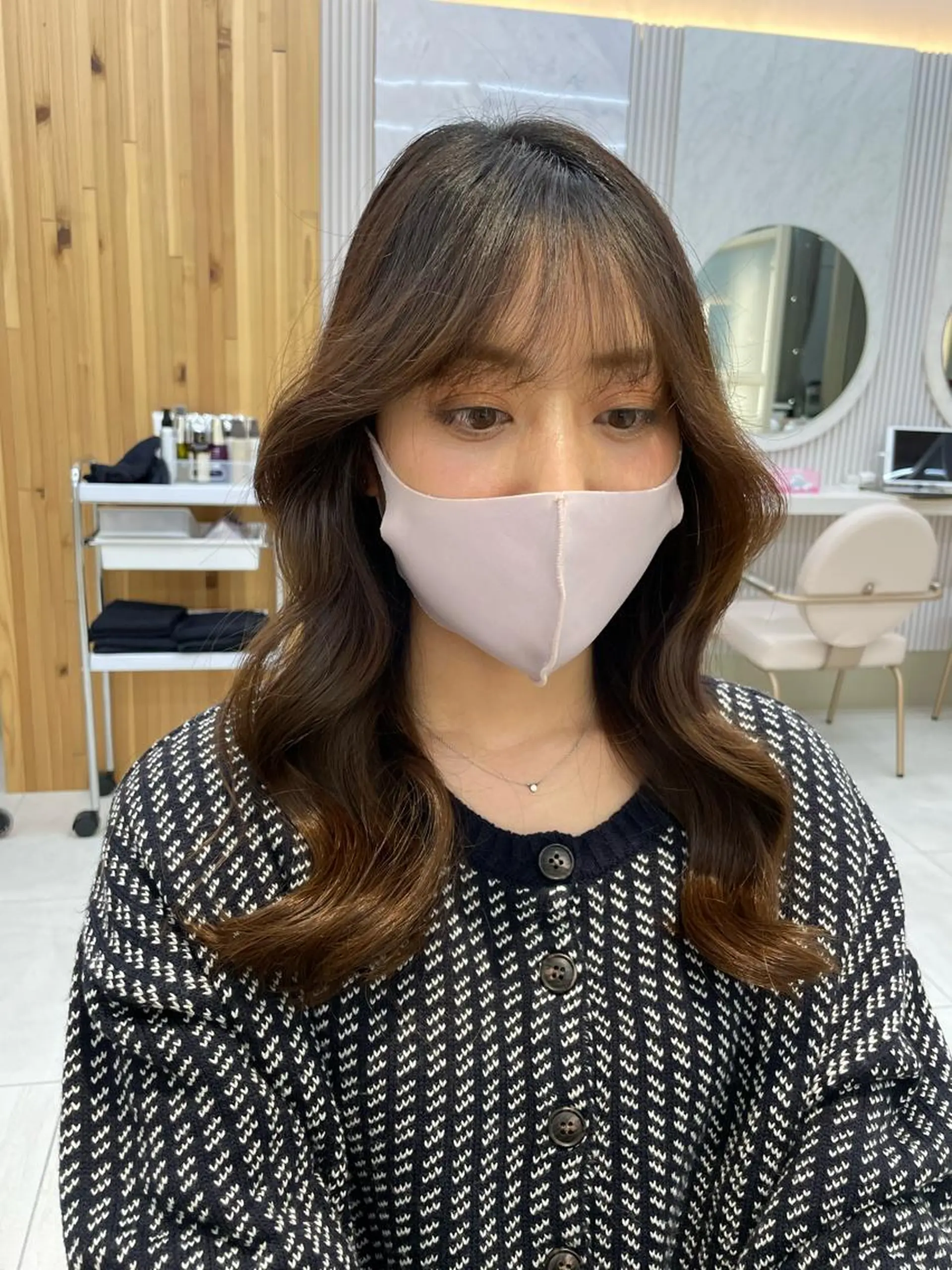 レイヤー/顔周り /透明感/TAKUのヘアスタイル