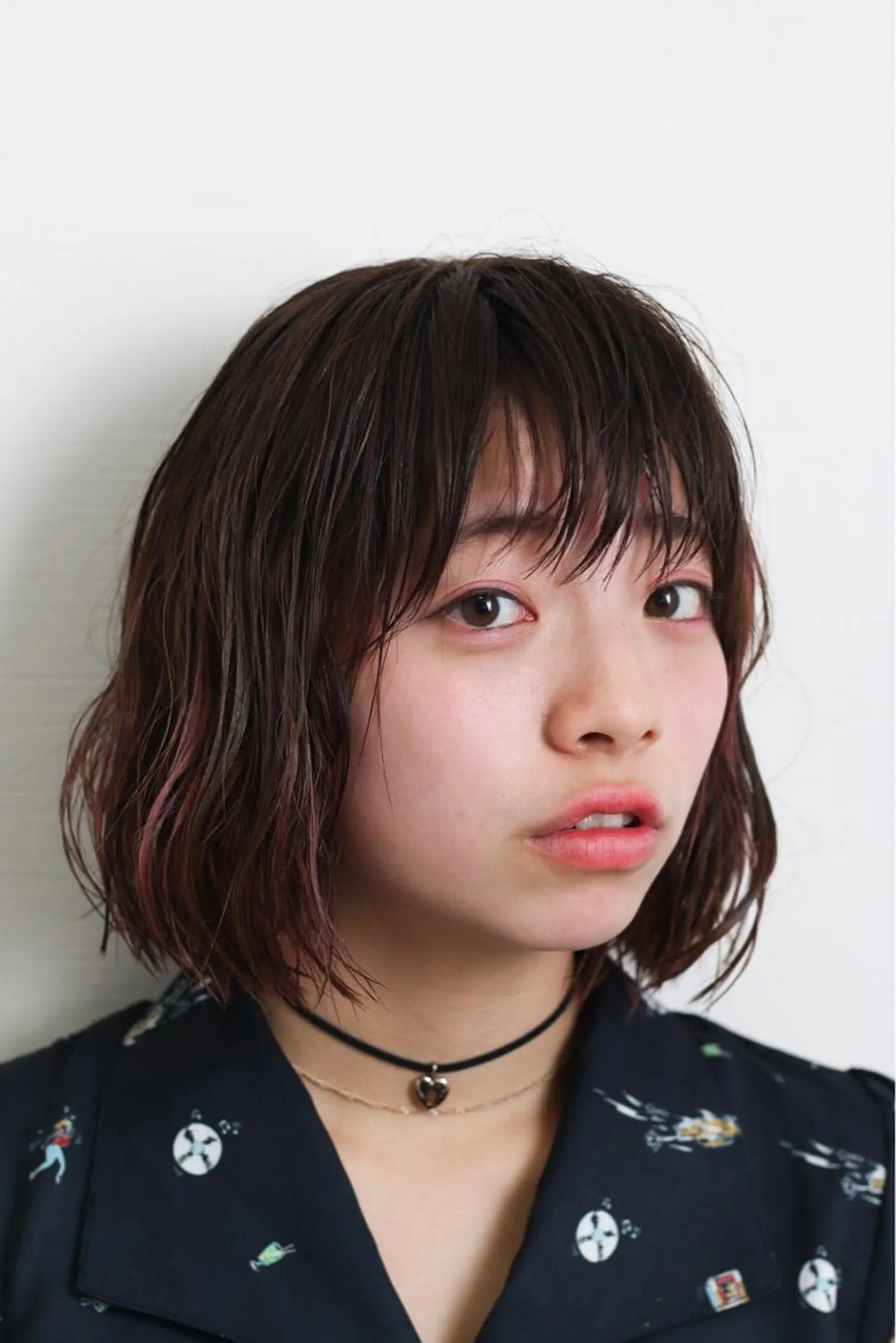 ショート カラー ハイライトカラー ピンクカラー ボブ ハイライト 【似合わせカット】 松尾一気のヘアスタイル