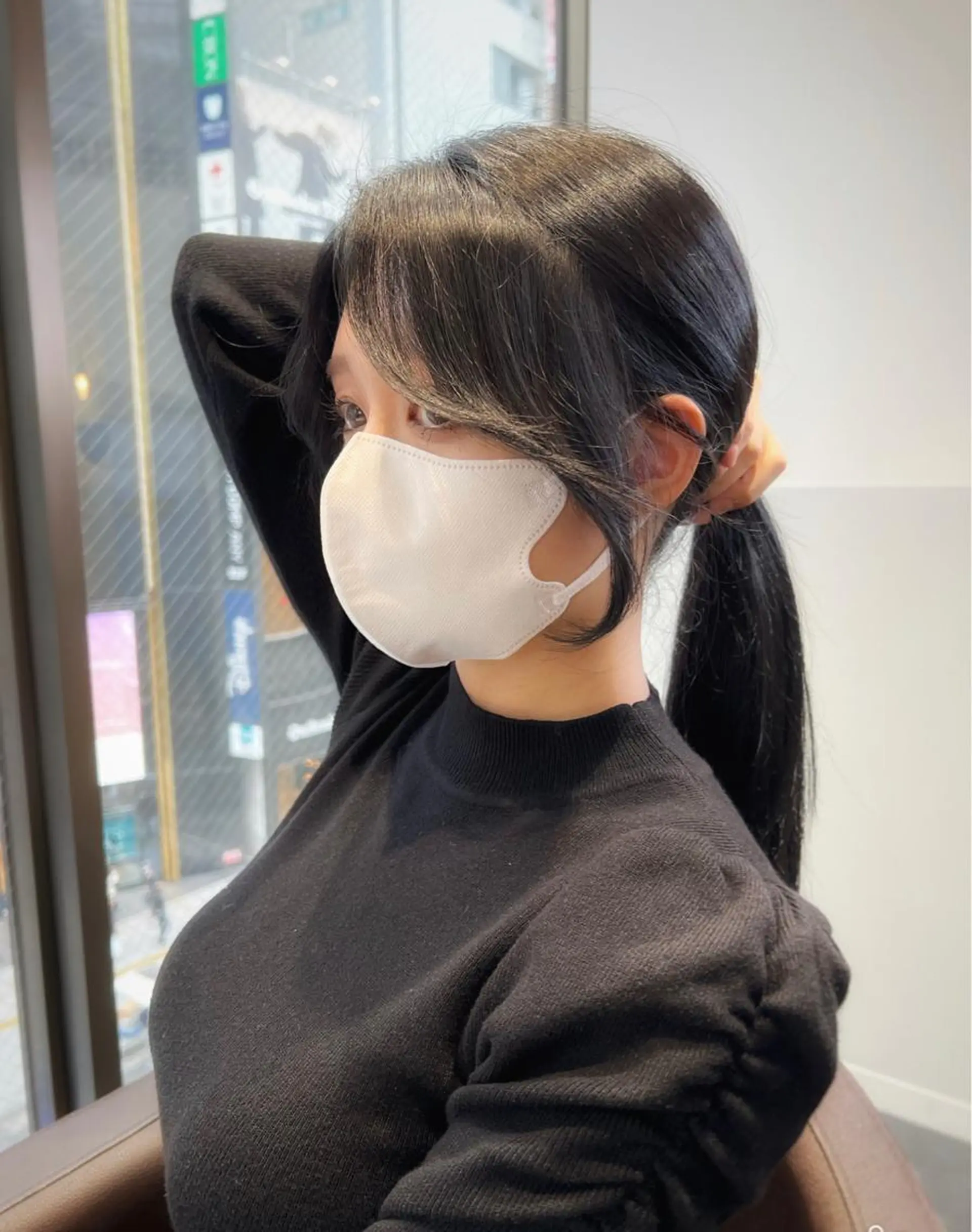 セミロング ヘアアレンジ カット トリートメント TAKUMI 【美髪特化】のヘアスタイル