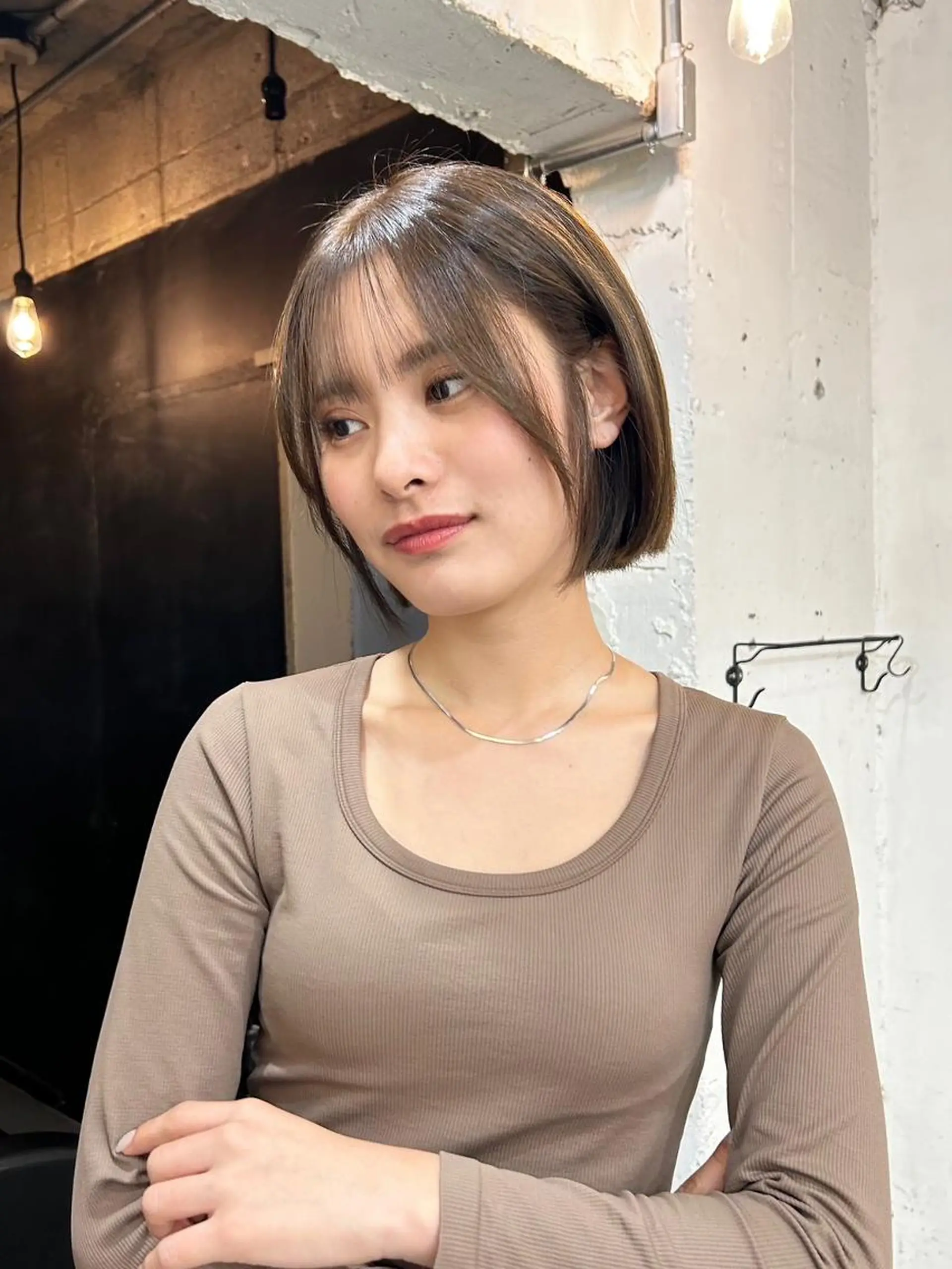 ショート カット ヘアカラー トリートメント 🌼U24 ヘアデザインラボのヘアスタイル