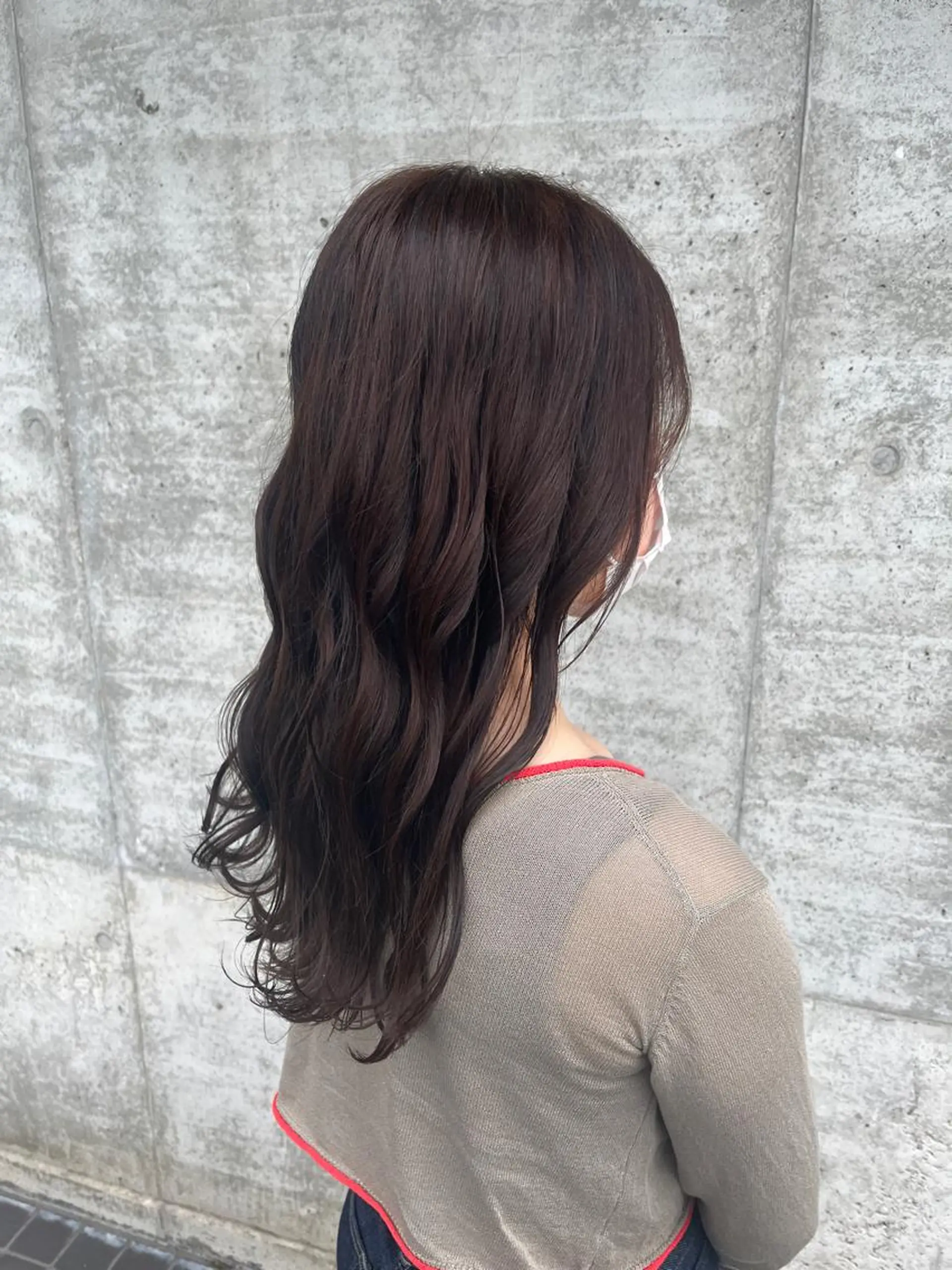 セミロング alu yuinaのヘアスタイル