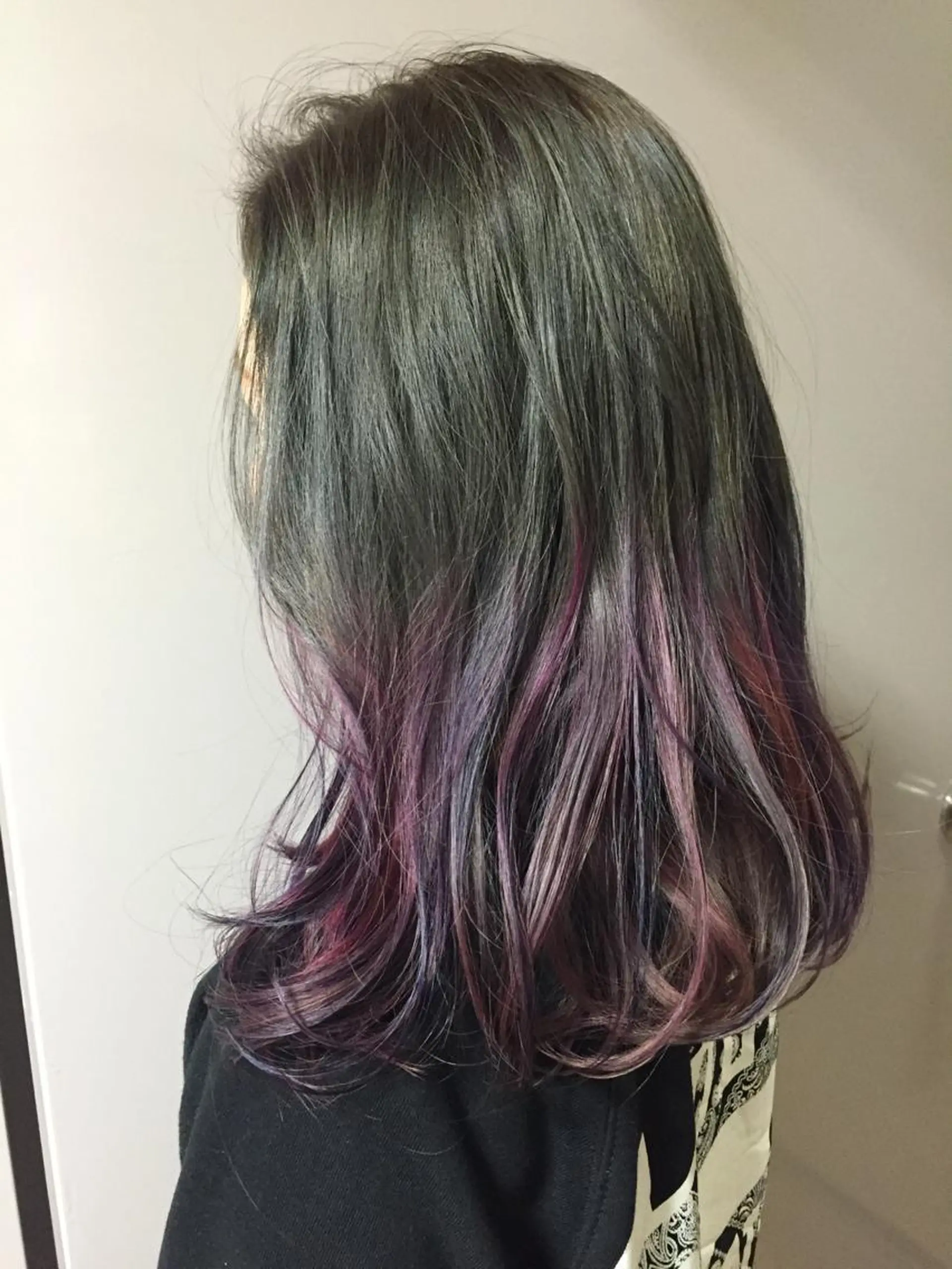 セミロング カラー パーマ 新宿/髪質改善/ 美髪矯正✨浅江通友のヘアスタイル