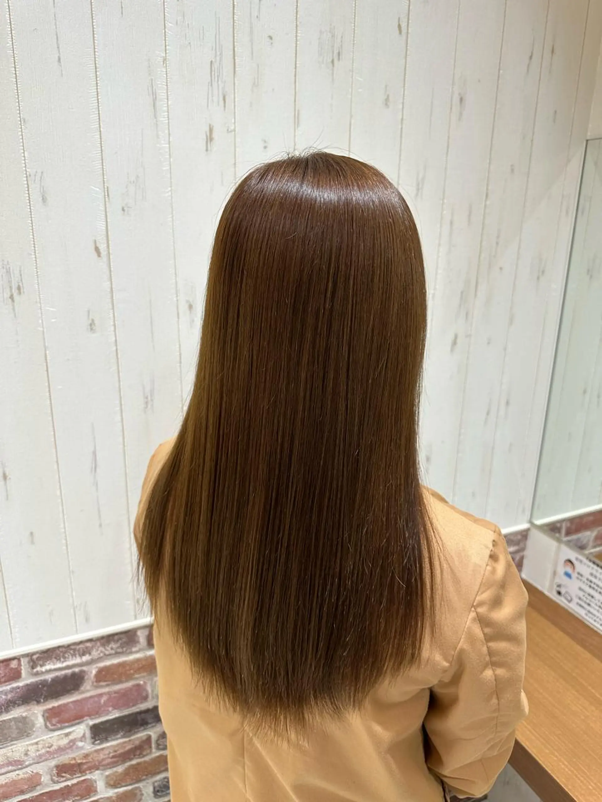 ロング カラー 原 壱弥のヘアスタイル