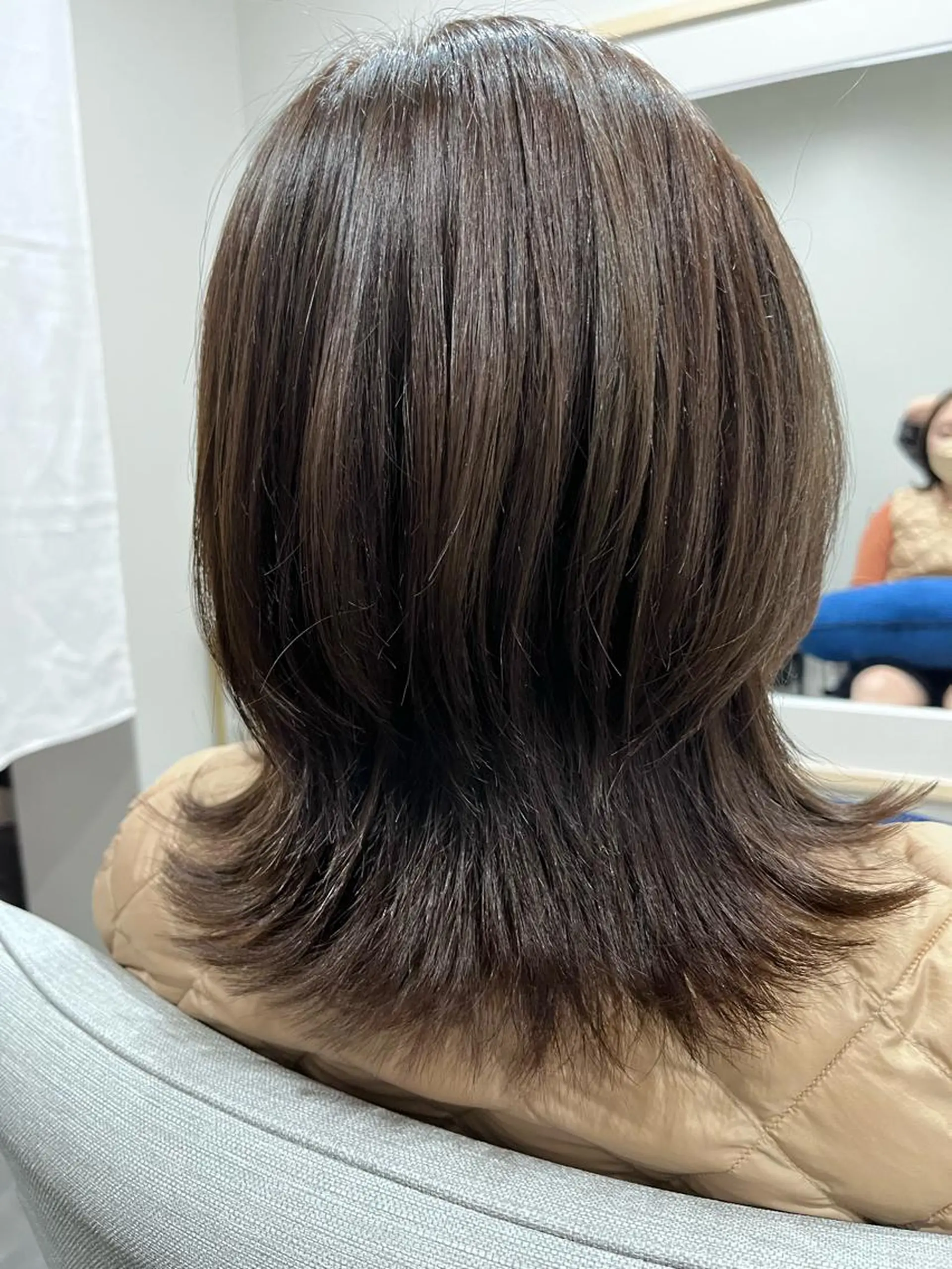 ミディアム カラー liL  hair サトウリョウタのヘアスタイル