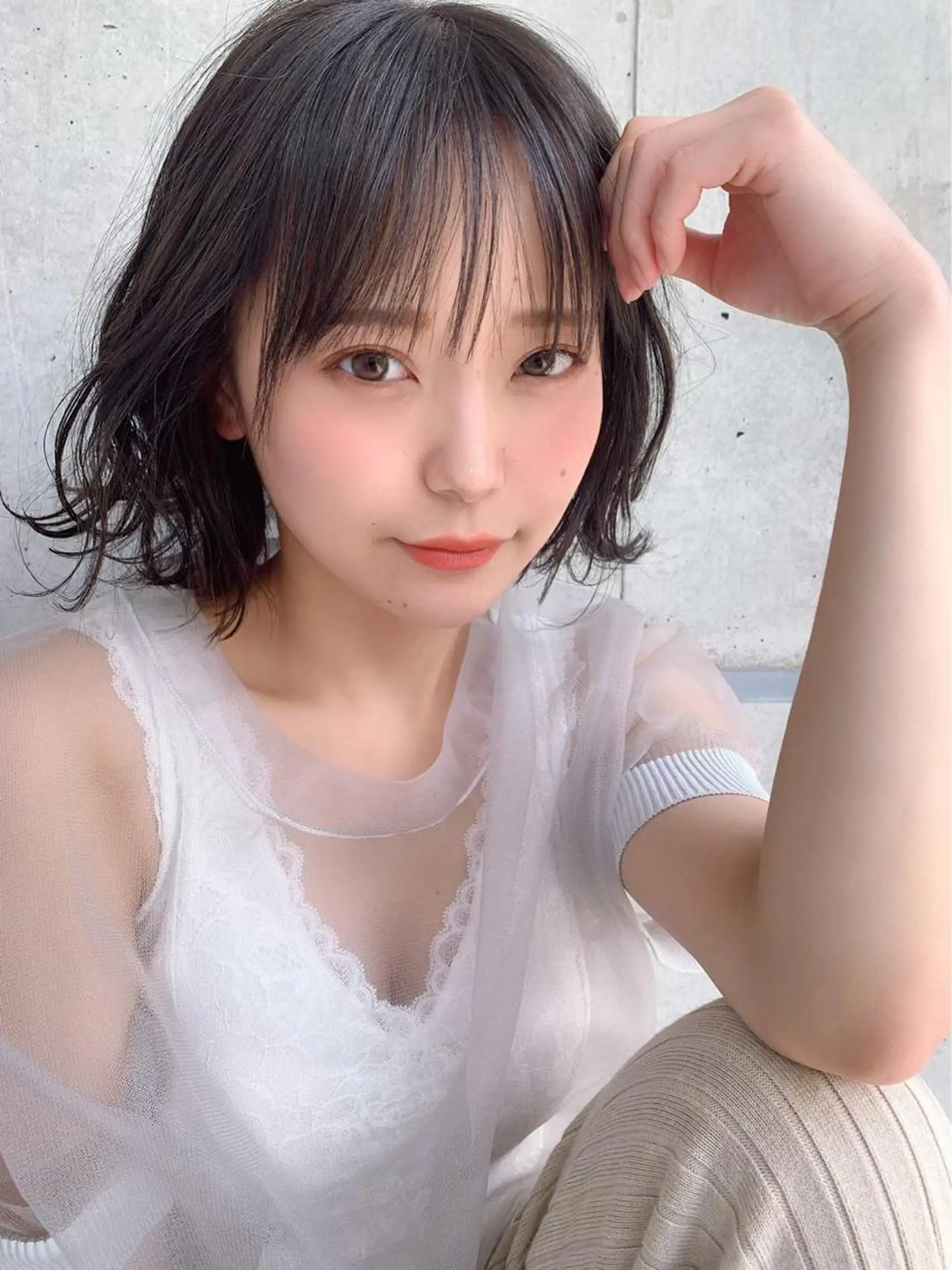 カラー 透明感カラー 🏆ウルフ/レイヤー 指名No.1山口圭佑のヘアスタイル