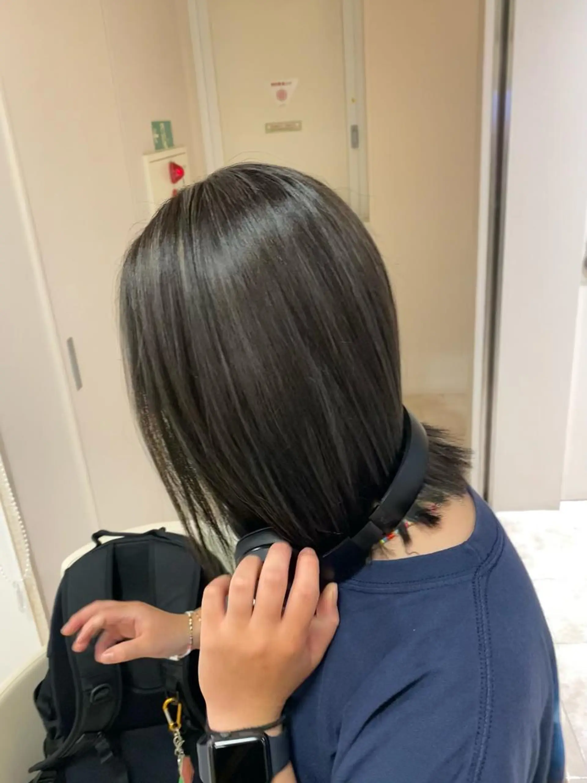 ショート カラー ハイライトカラー ハイライト ハイトーン/ウルフ /レイヤー/坂野幸伸のヘアスタイル