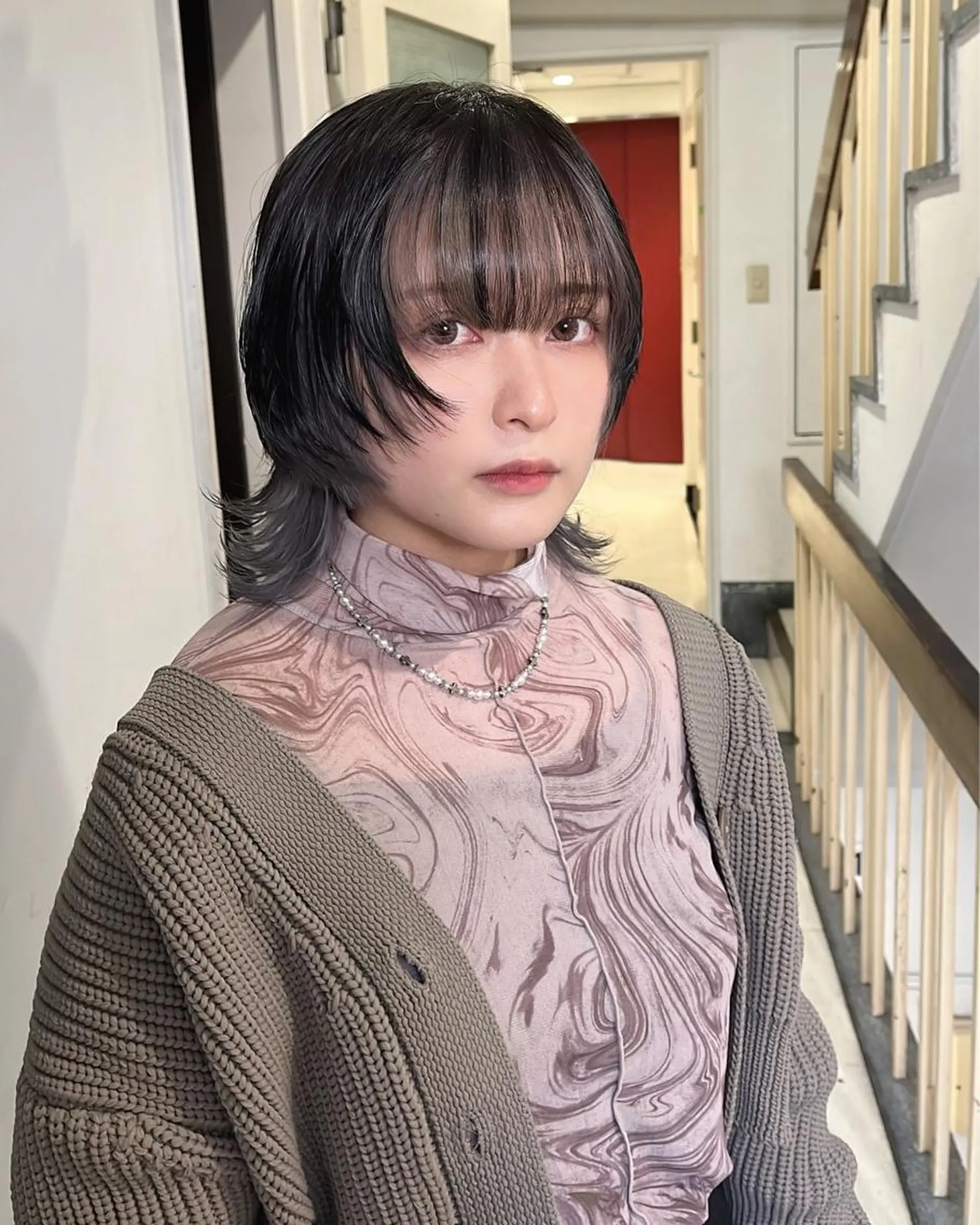 ショート ウルフカット カット トリートメント ウルフ/レイヤー /パーマ/島田陽稀のヘアスタイル