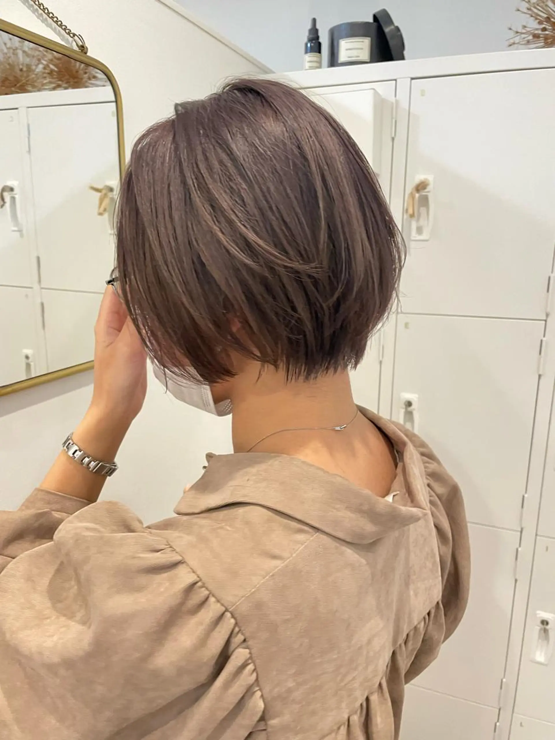 ショート 大迫 江梨のヘアスタイル