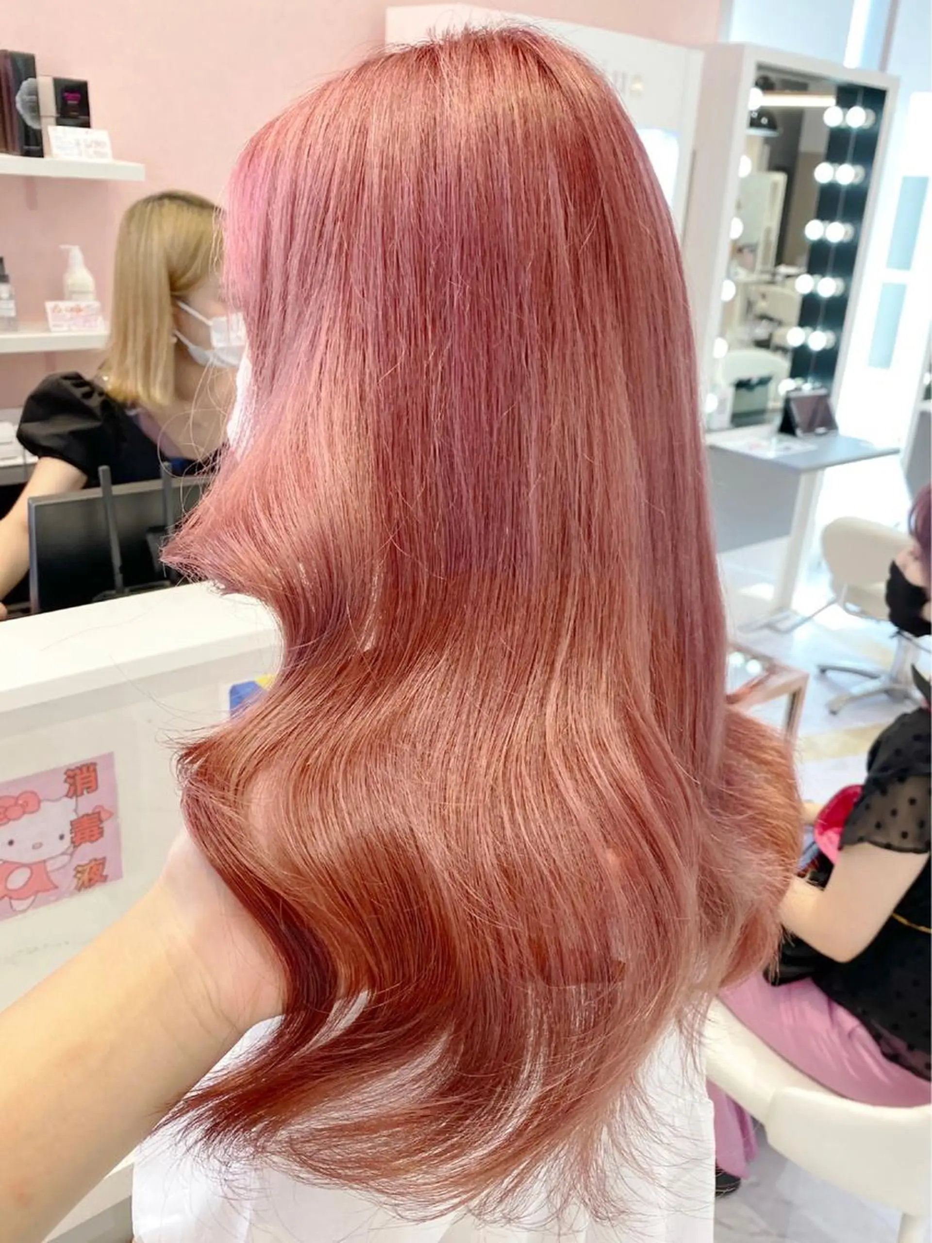 ロング Su-chi-🧴 /ミルクティーカラーのヘアスタイル