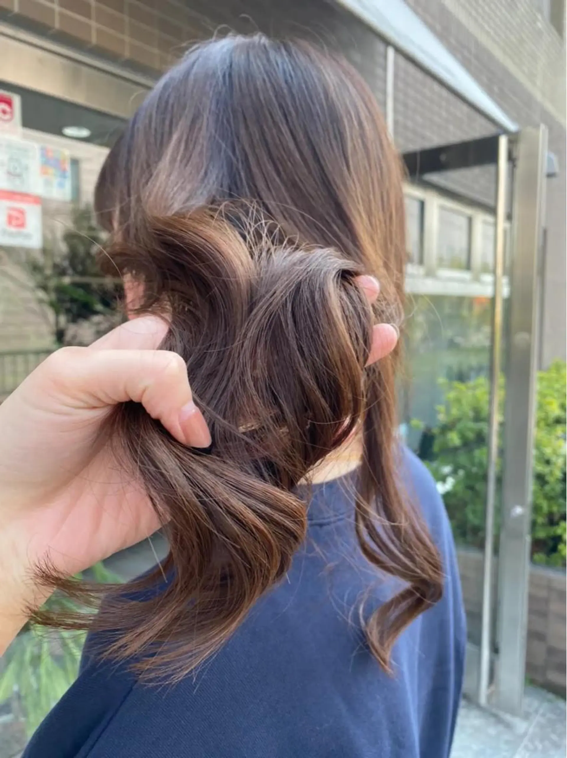 ロング カット ヘアカラー トリートメント ELEN 新百合ヶ丘のヘアスタイル