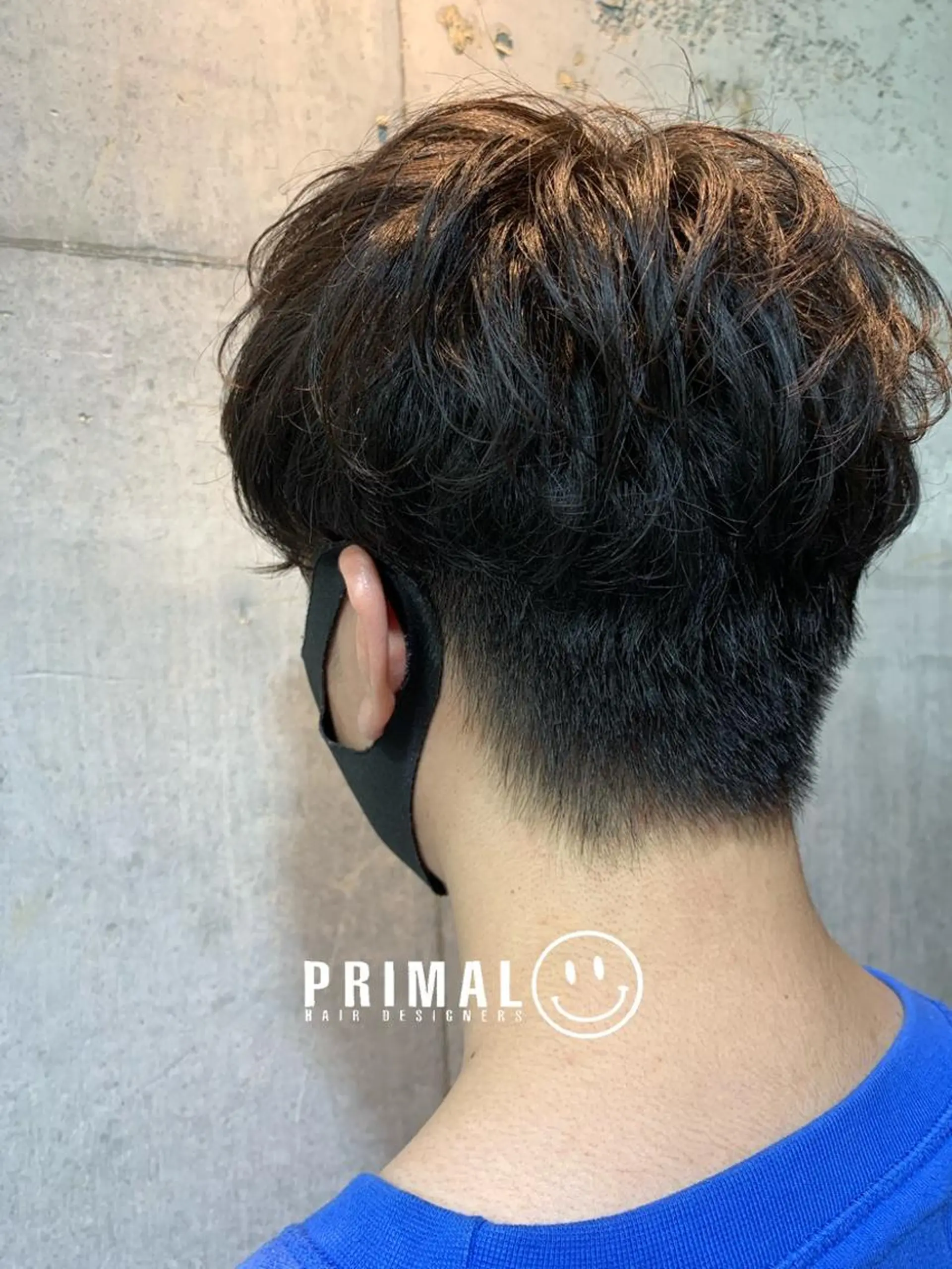 ショート メンズ カット パーマ 佐瀬竜矢PRIMAL /portのヘアスタイル