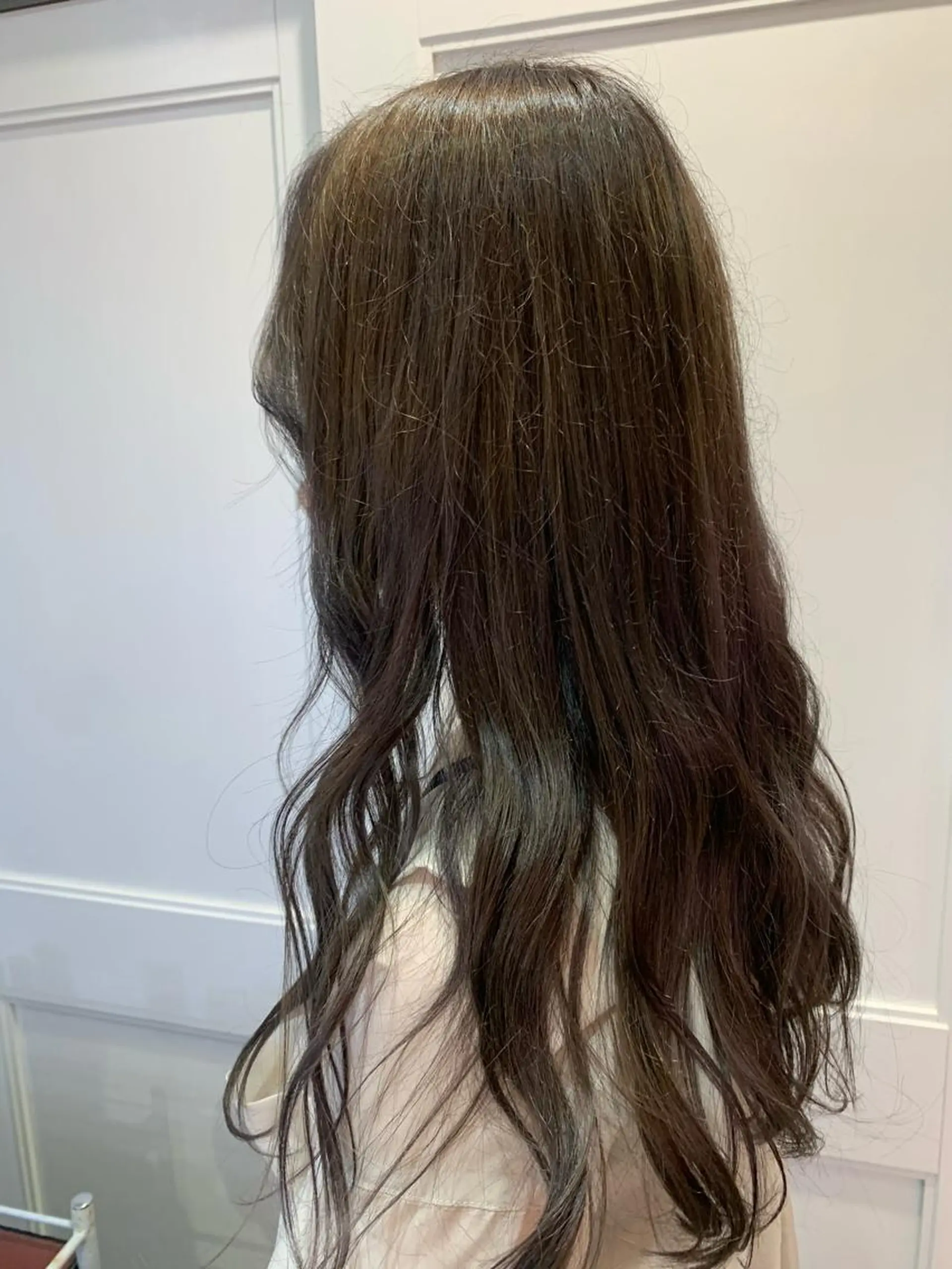 ロング カラー 坂 瑞希のヘアスタイル