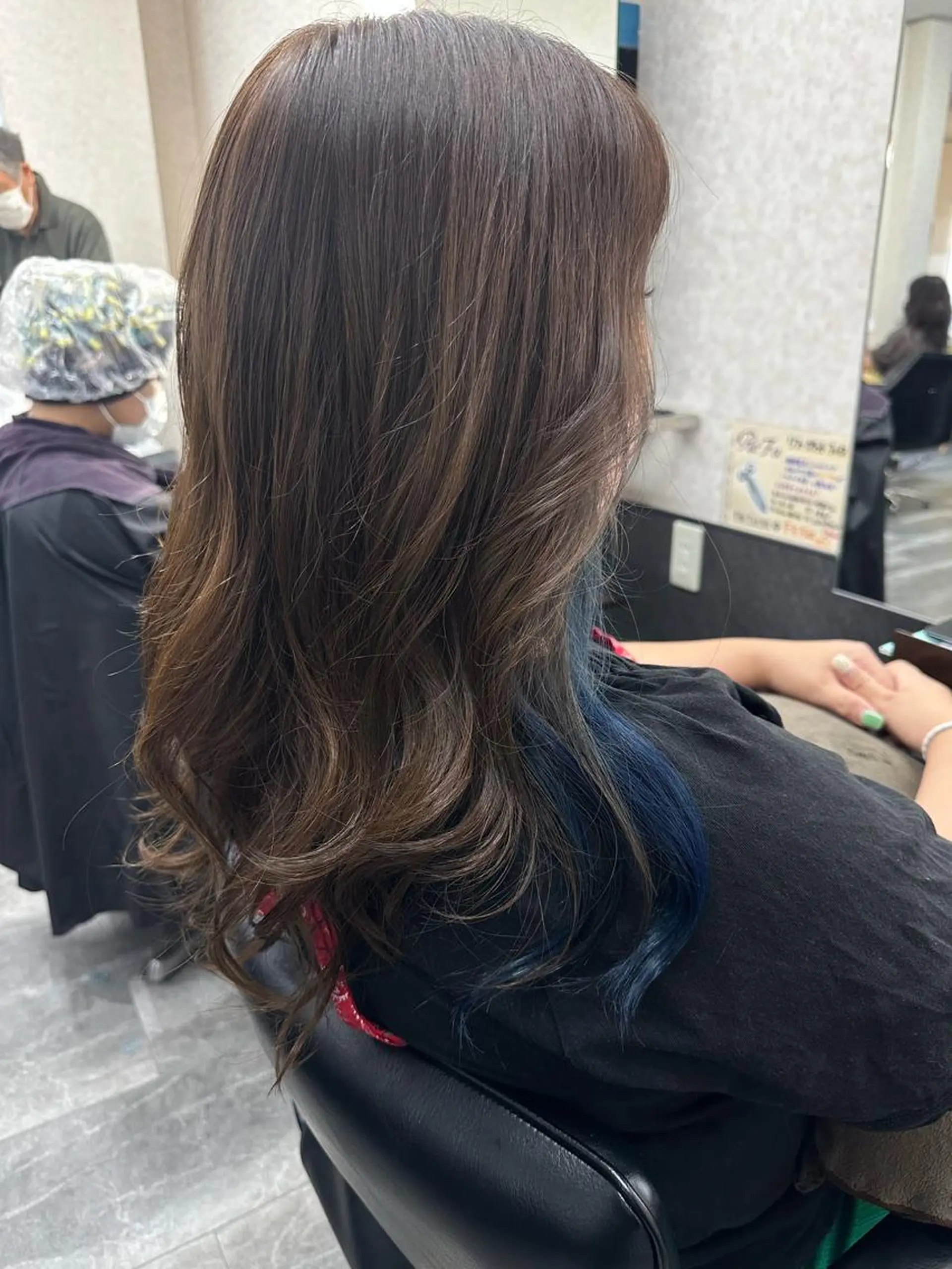 セミロング エンゼルス美容室斉間 圭司のヘアスタイル