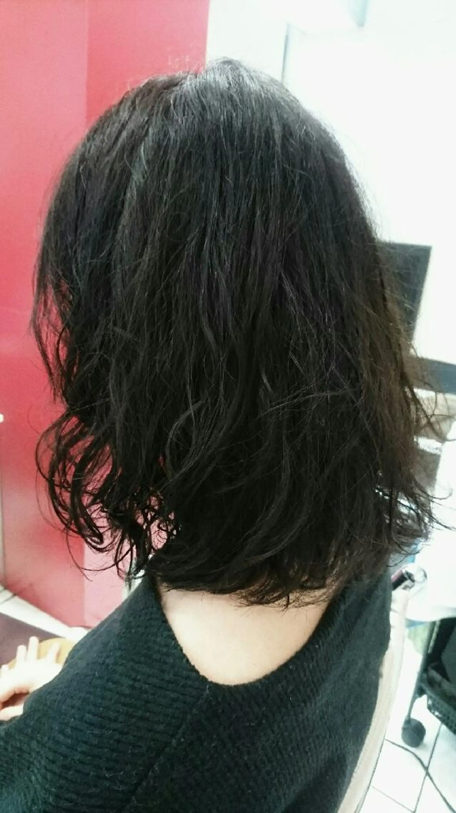 パーマ ミディアム 仲村 友孝のヘアスタイル