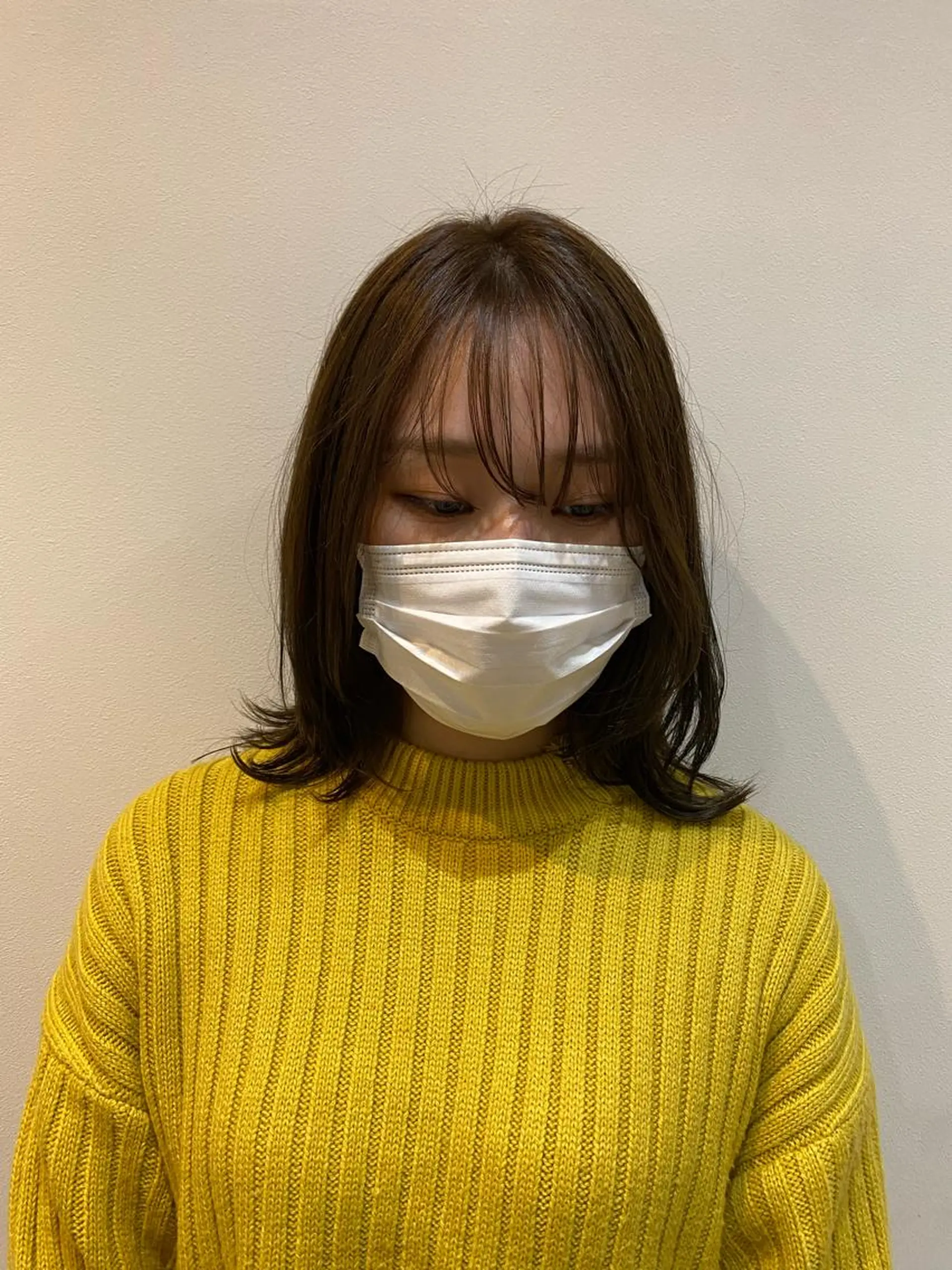 ミディアム カラー ミディアムパーマ バレイヤージュ ブリーチ ケアブリーチ デザインカラー カット ヘアカラー トリートメント 大人かわいい×艶髪 🤍塩川のヘアスタイル