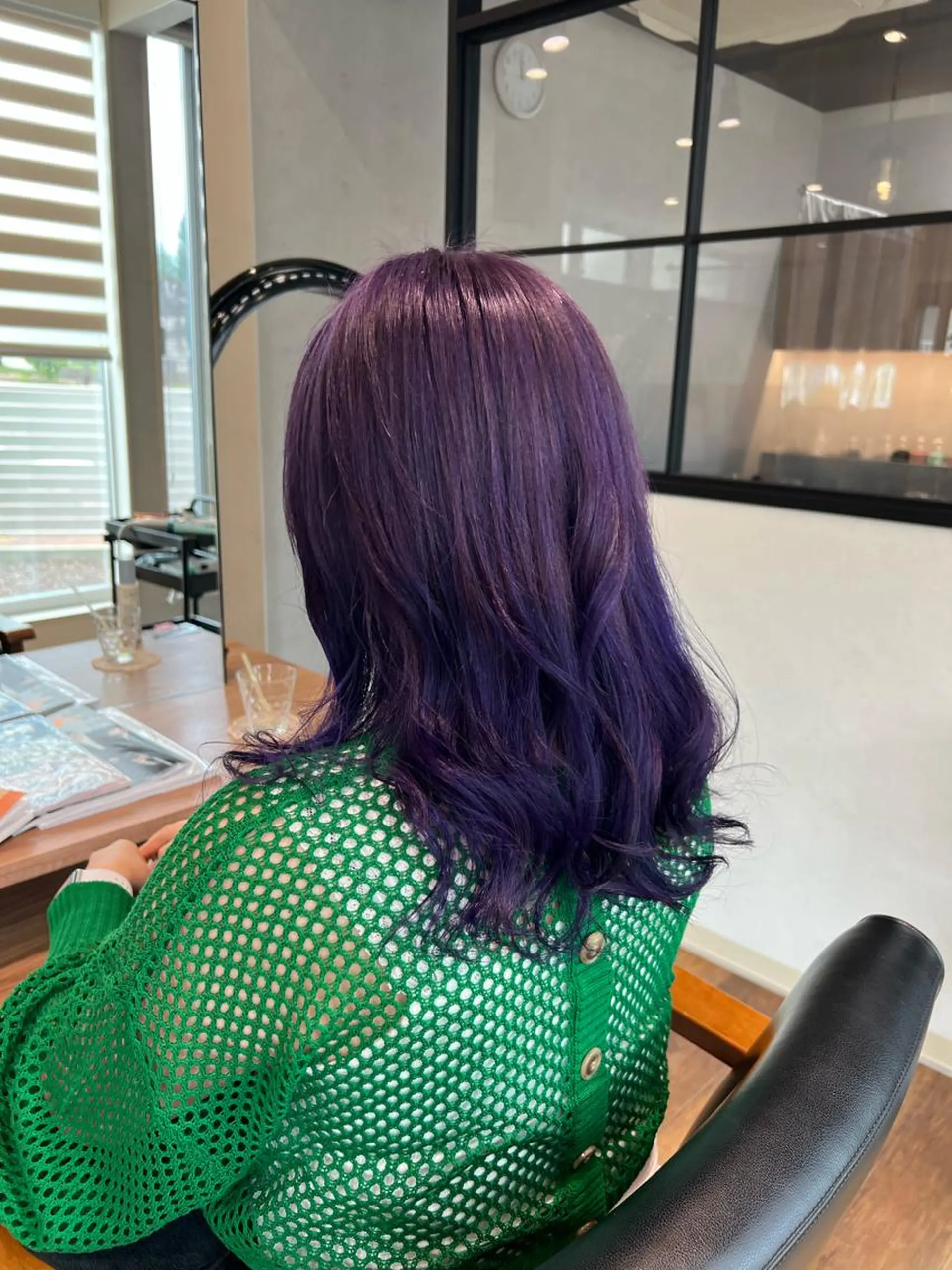 セミロング カラー しょうへいの店四郎丸店所属・大川 優佳のヘアスタイル