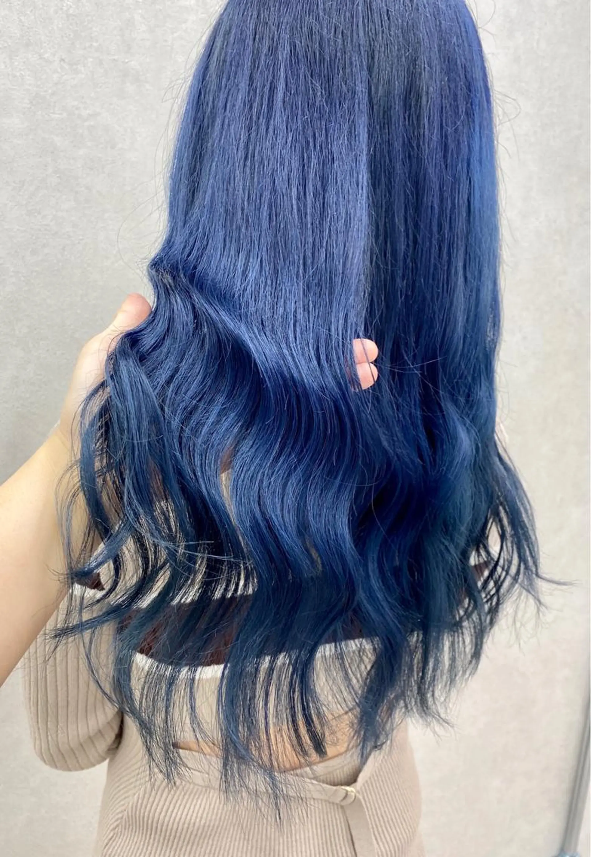 セミロング カラー ハイトーンカラー ヘアカラー トリートメント 難波/心斎橋/ボブ/ 髪質改善/ハイトーンのヘアスタイル