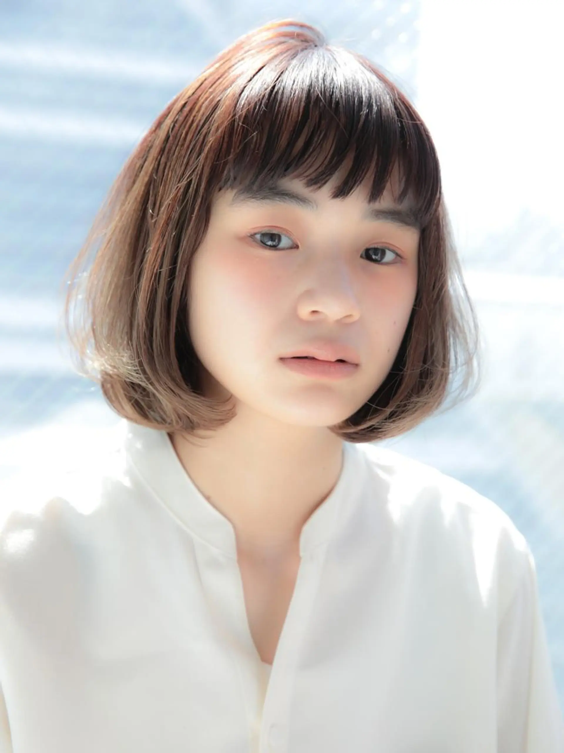 ショート カラー レイヤーカット✂️ 横浜No1♡下鳥翔子のヘアスタイル