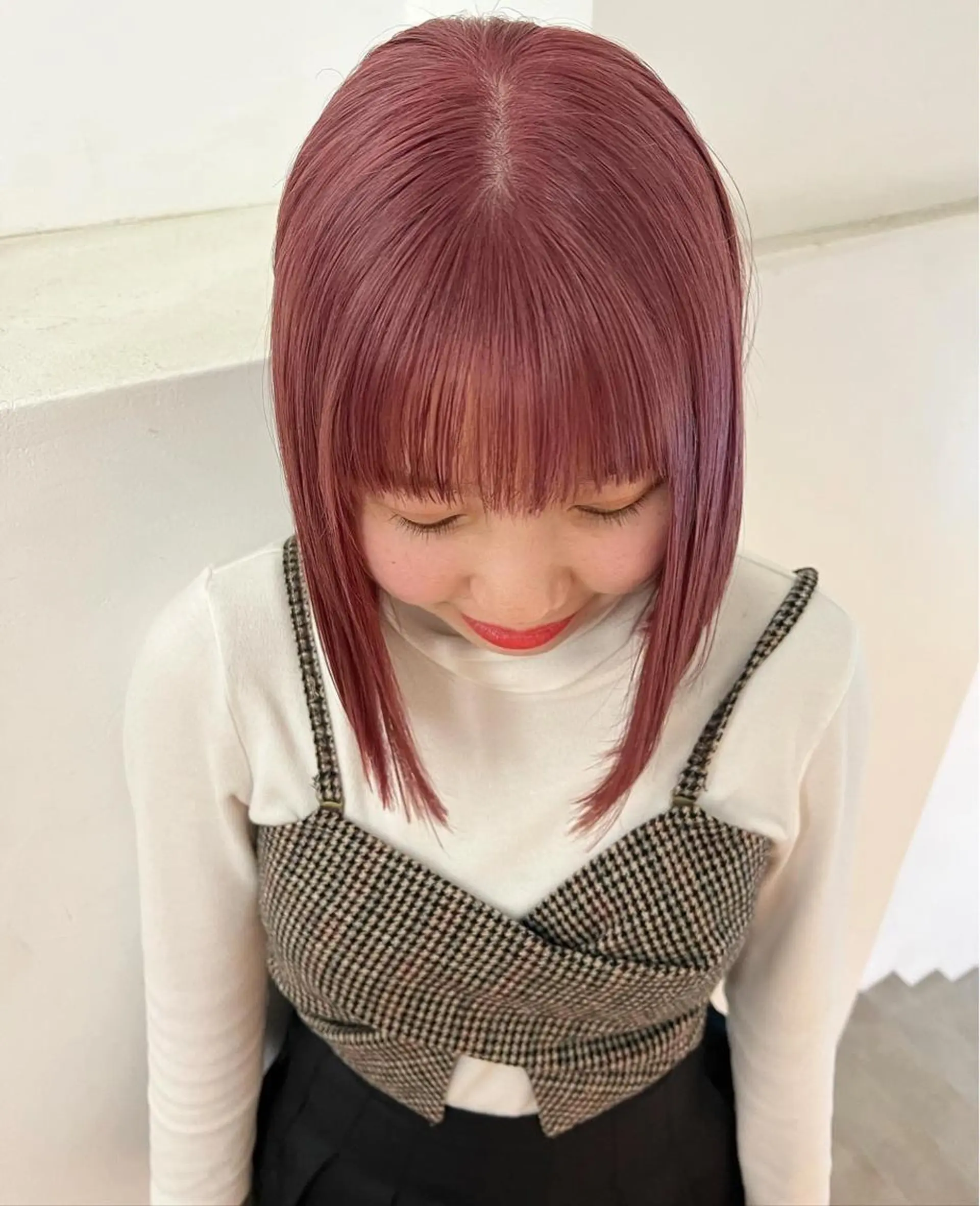 ショート カラー 顔周りカット/透明感 カラー✂️MEIのヘアスタイル