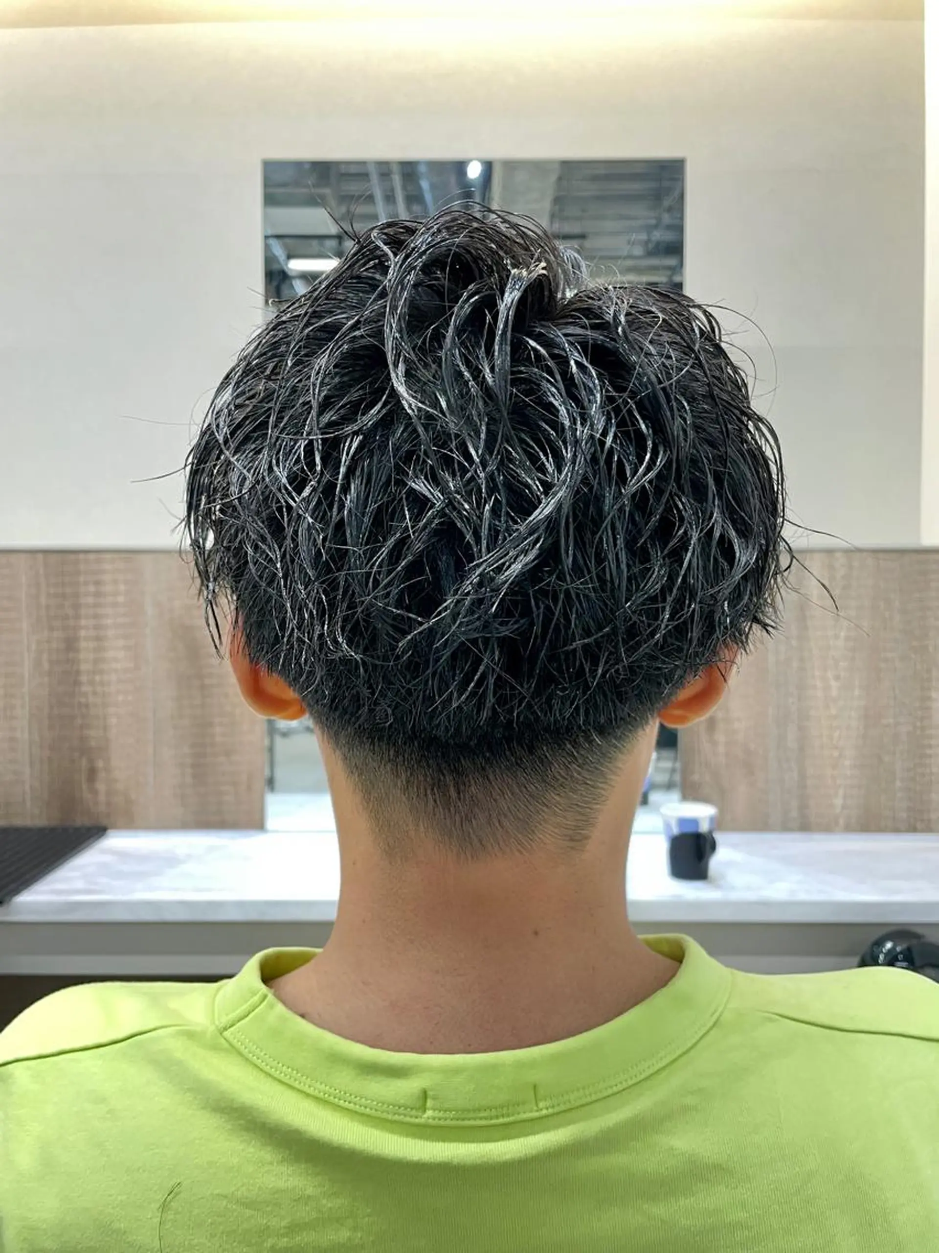 メンズ カット パーマ 福永速人 /メンズパーマのヘアスタイル