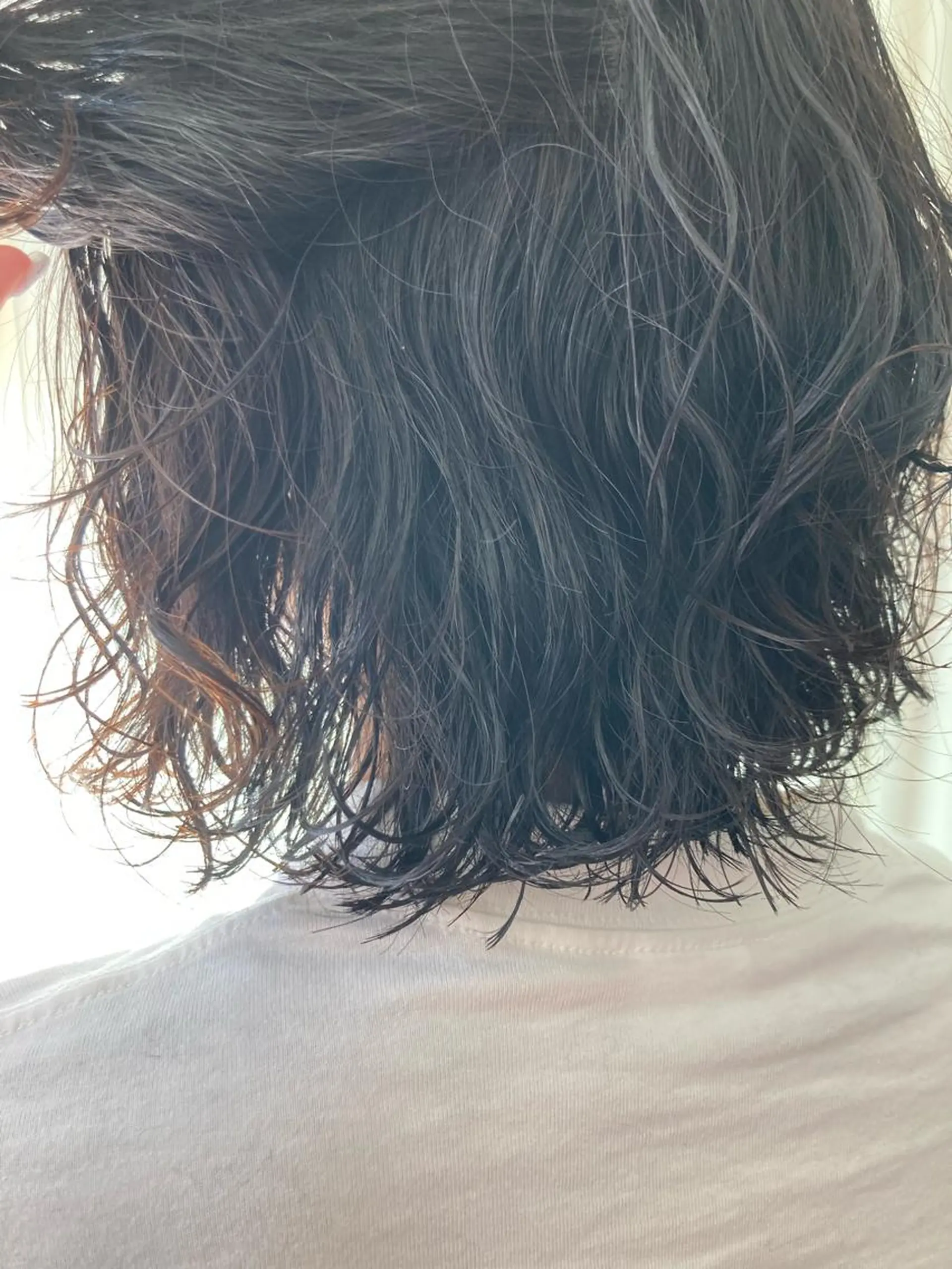 ミディアム パーマ 髪質改善☺︎縮毛矯正 ふじい まりんのヘアスタイル