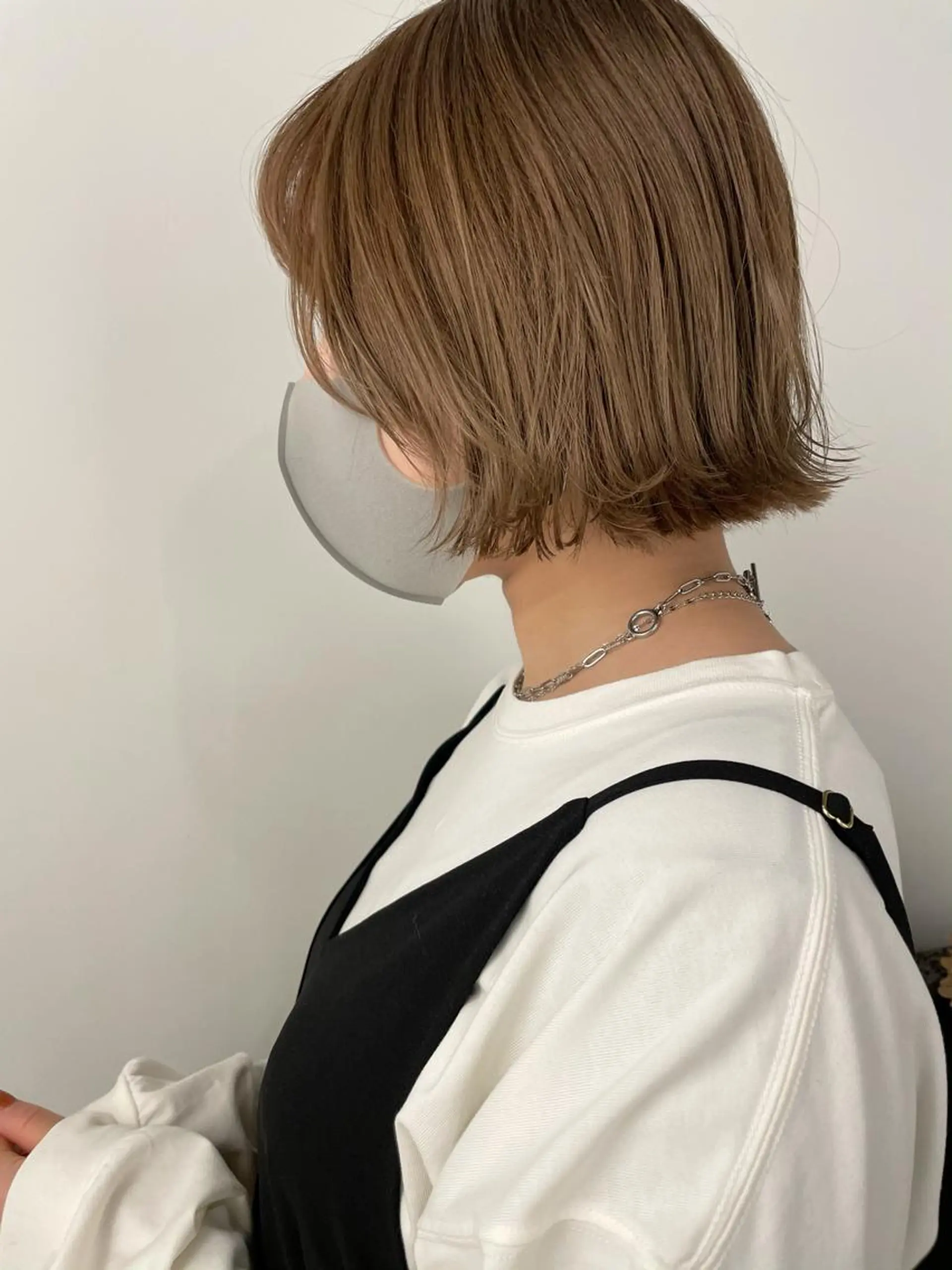 ショート カラー カット ヘアカラー トリートメント 透明感カラー＊ レイヤー/清水大地のヘアスタイル