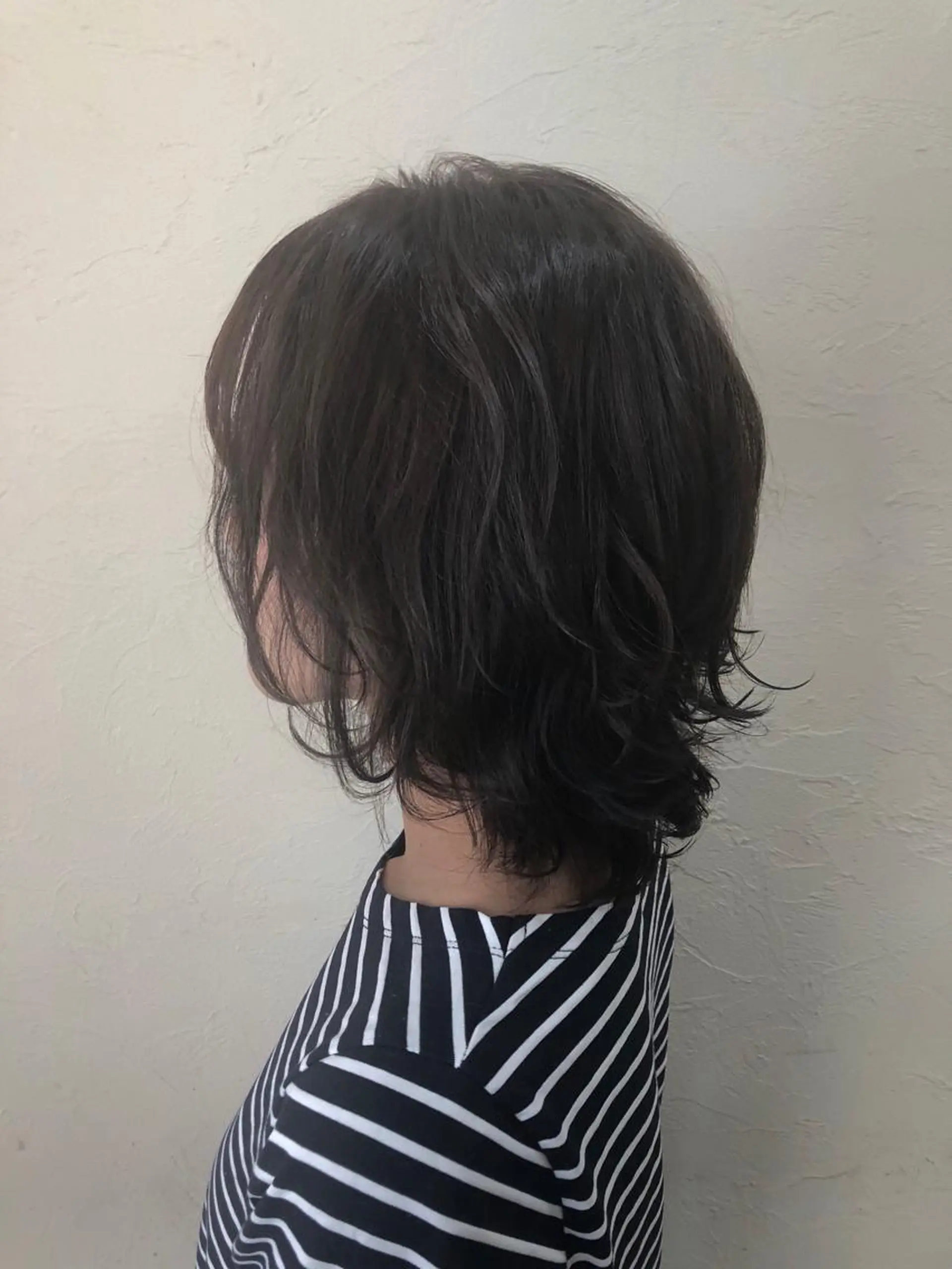 ミディアム カラー 透明感カラー ENIF ヤマグチアツコのヘアスタイル