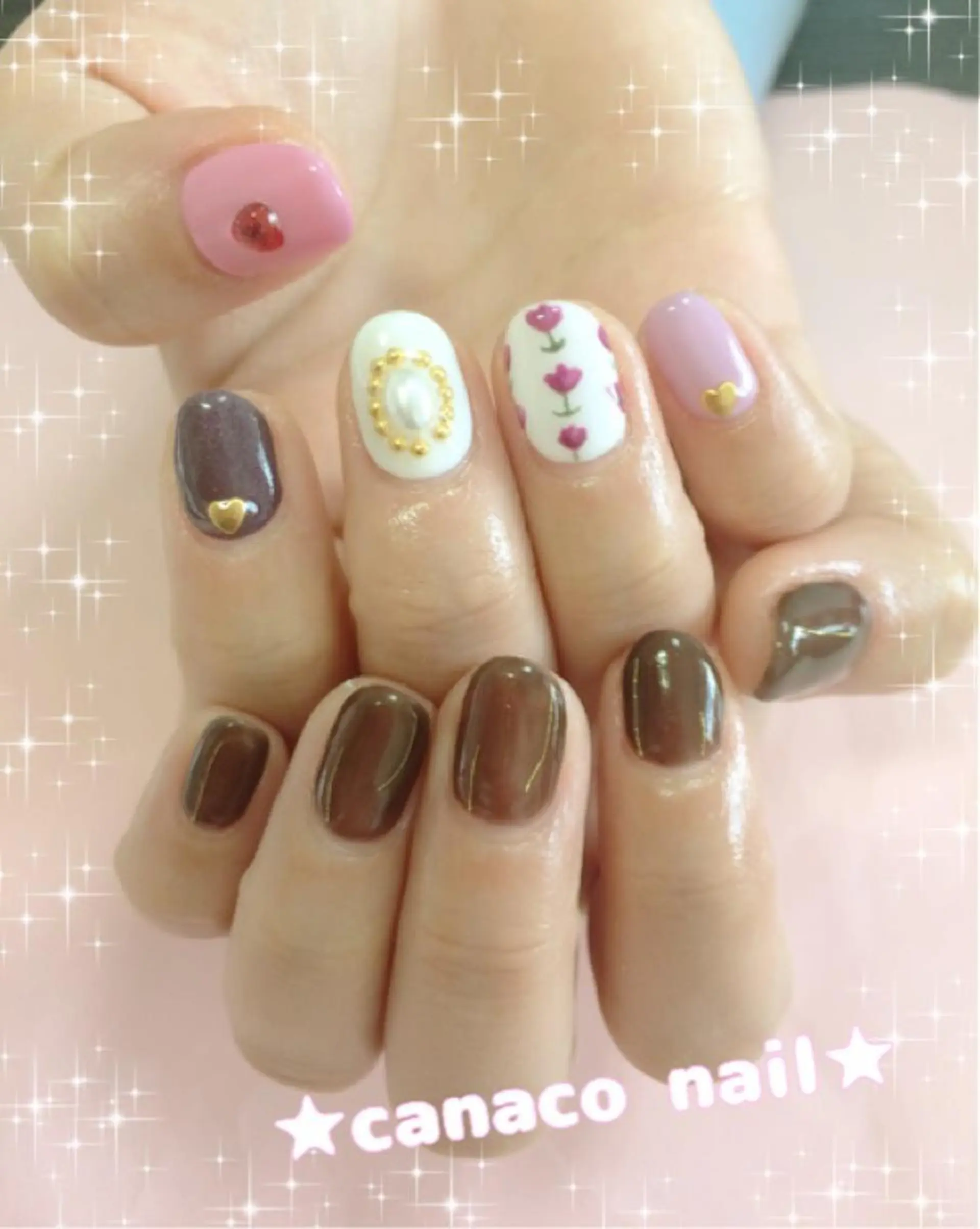 ネイル アートネイル ハンドネイル ハンドケア ベテランネイル cnc  nailのネイルデザイン