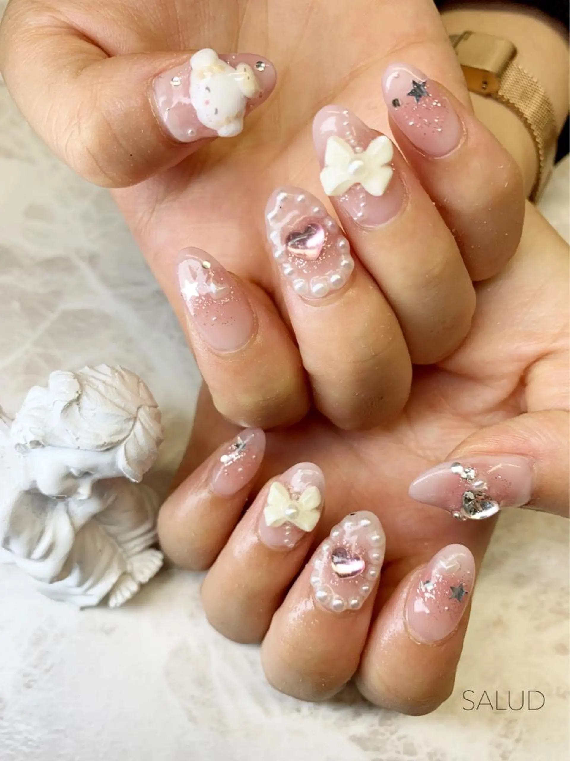 ネイル ハンドネイル Nail Salon SALUDのネイルデザイン