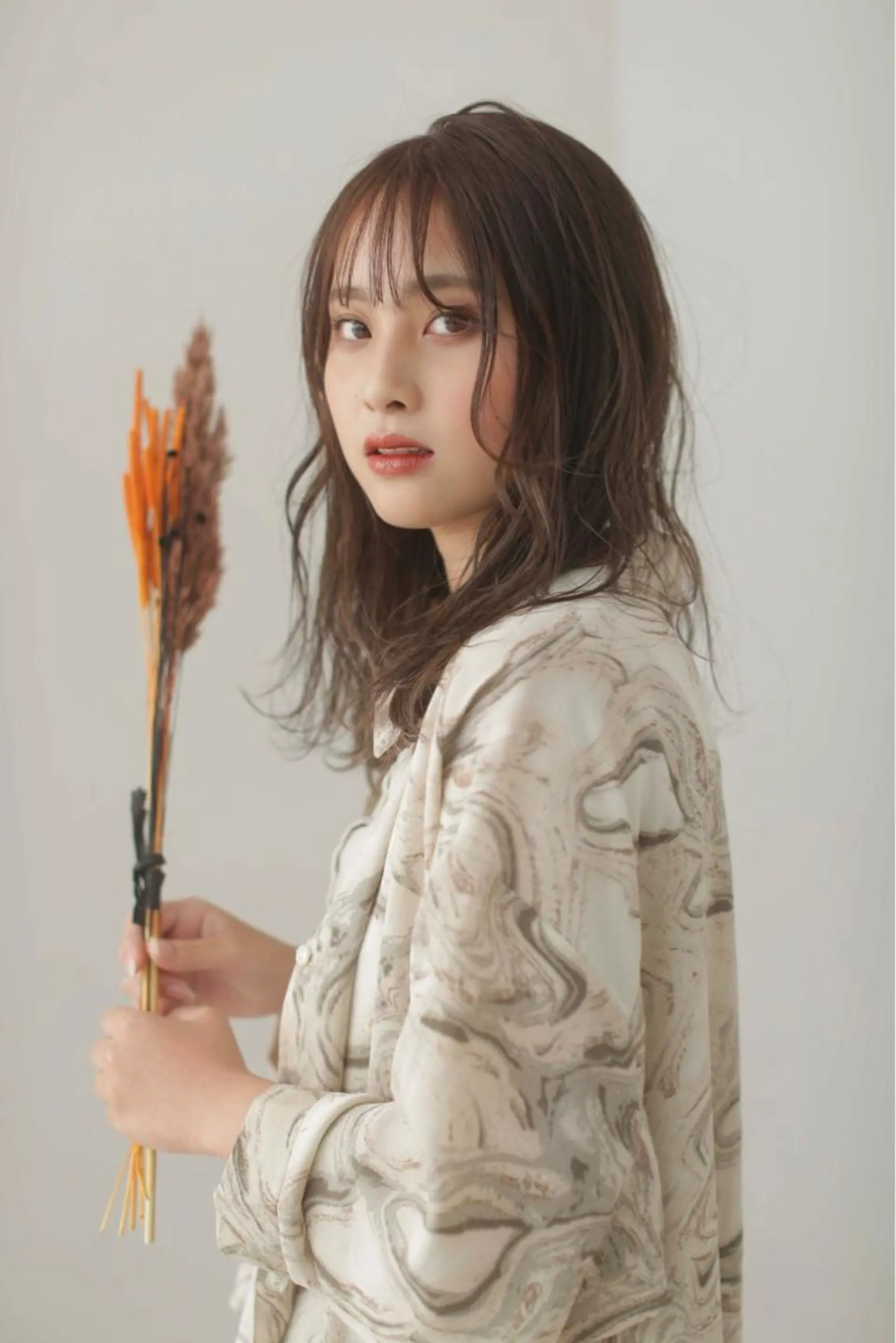 ミディアム カラー 縮毛矯正 トリートメント シールエクステ×美髪 改善/ヨシモトカンジのヘアスタイル