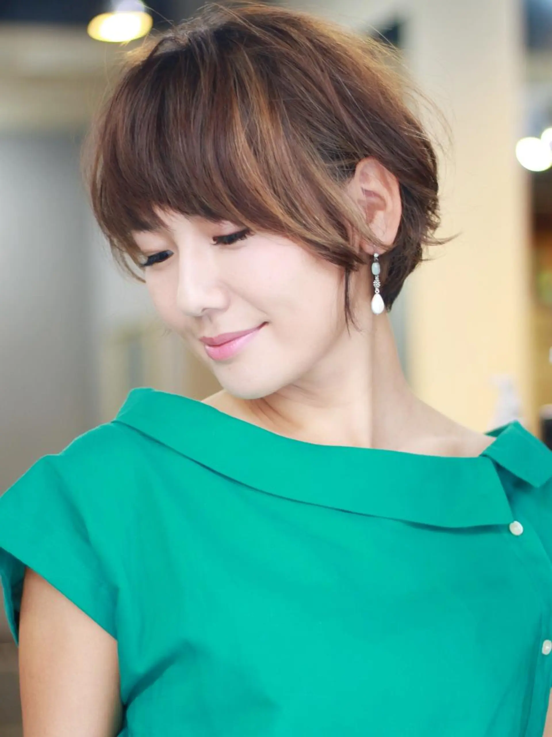 ショート ショートボブ ボブ ハイライト ショートヘア 【ショート×美髪】  澤田　周のヘアスタイル