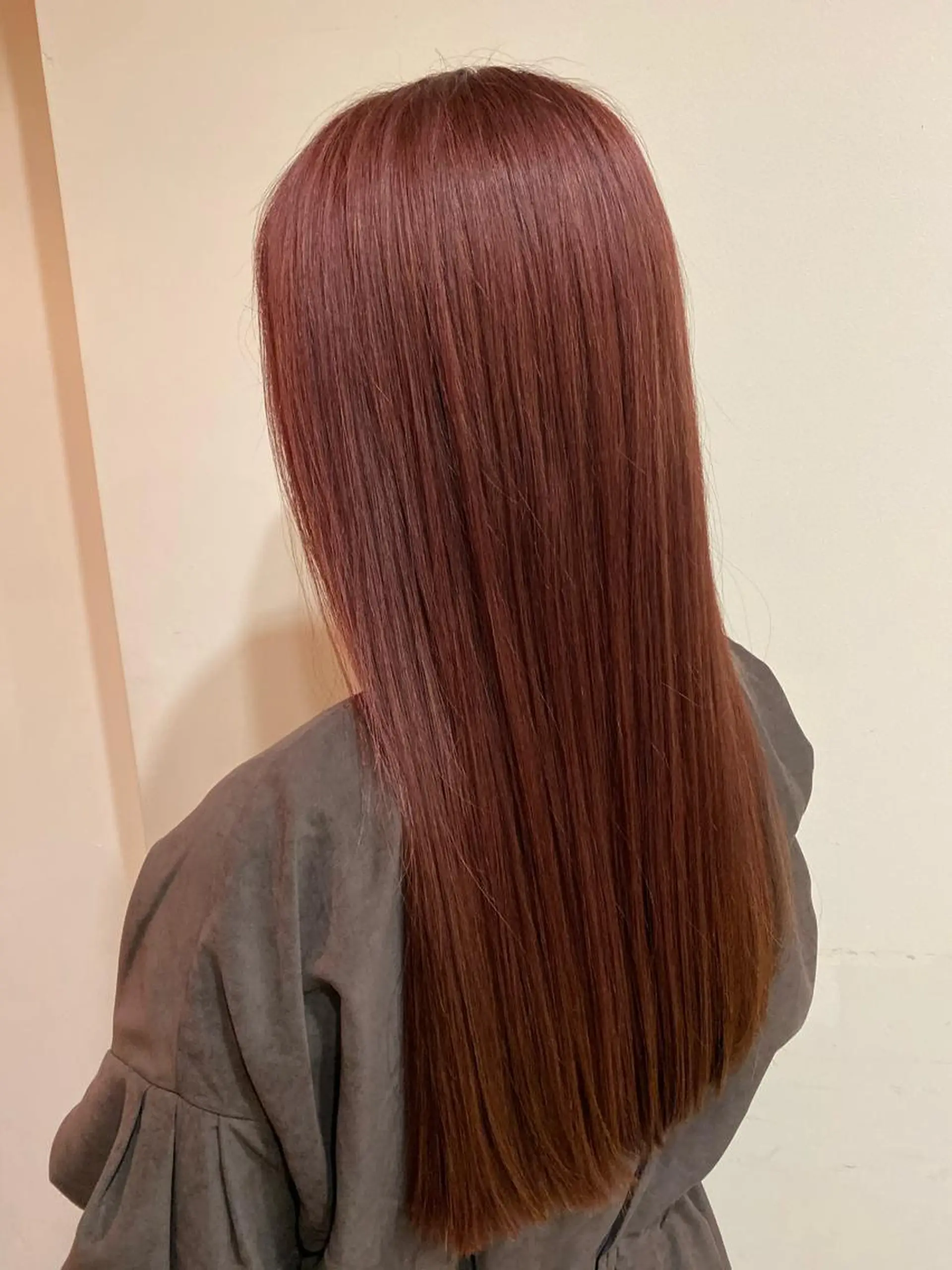 ロング カラー ヘアカラー トリートメント 松村 未央のヘアスタイル