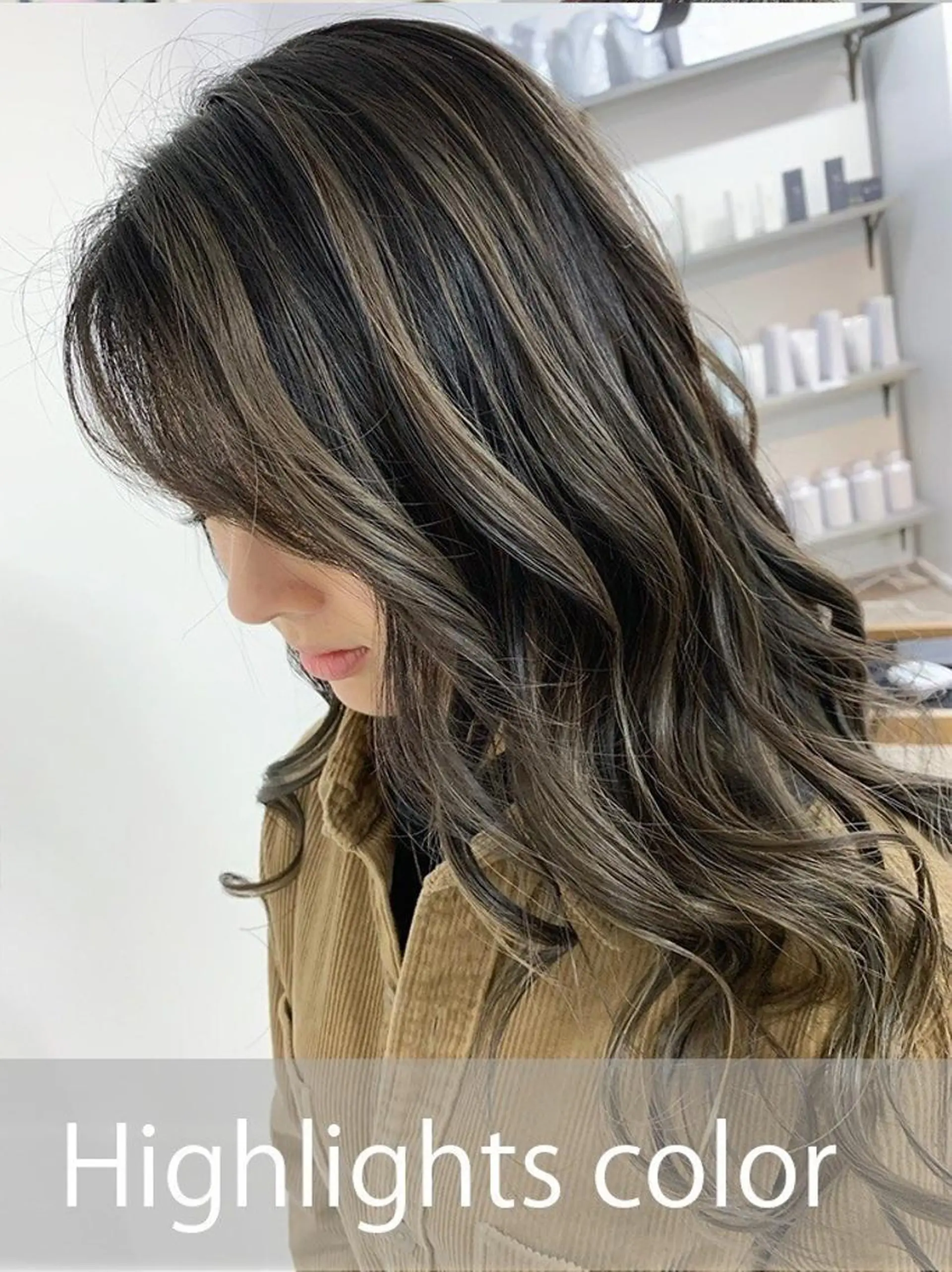 ロング カラー ヘアカラー PEQSS HAIRのヘアスタイル