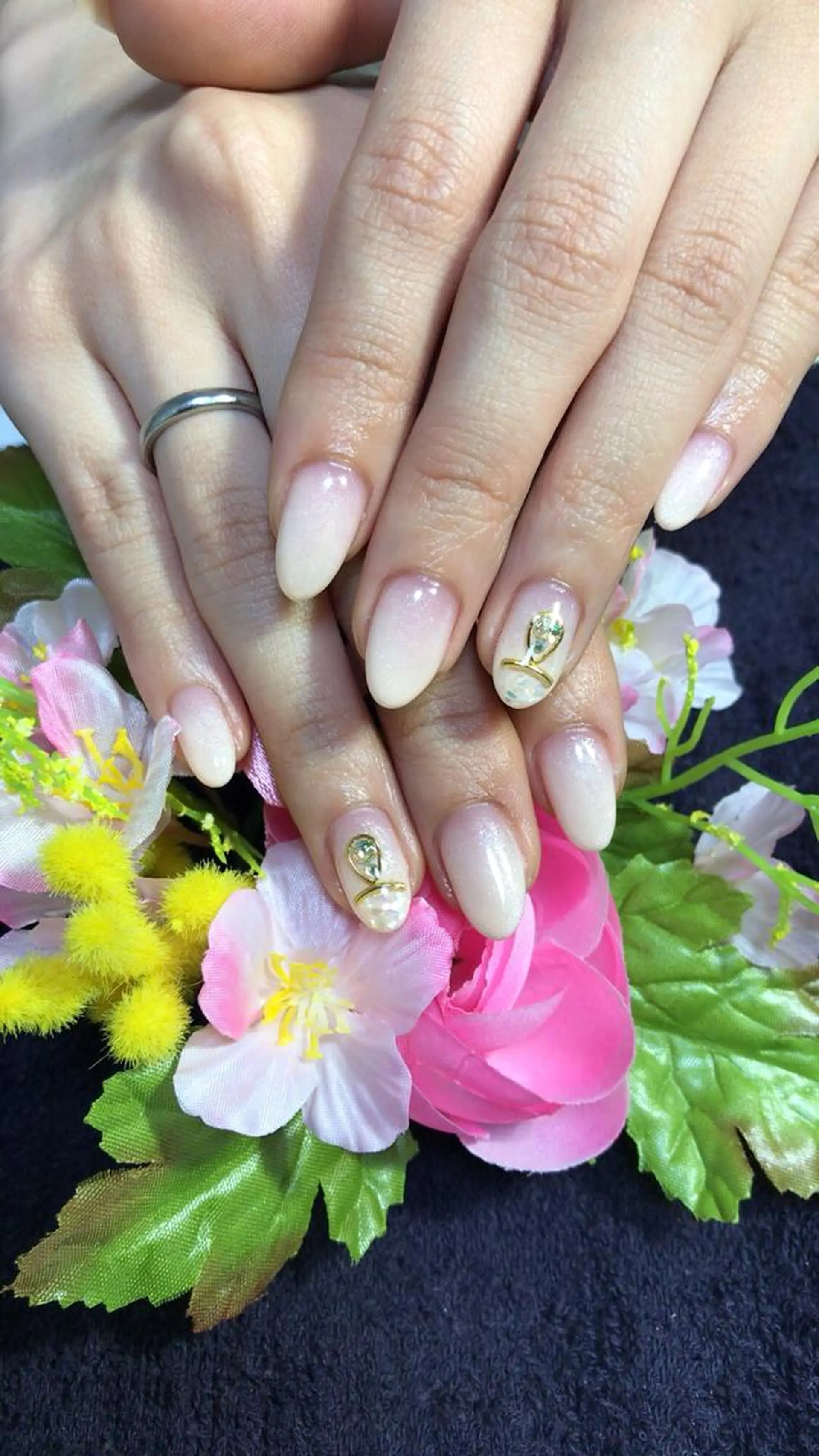 ネイル ネイル/耳つぼ /新ホワイトニングのネイルデザイン